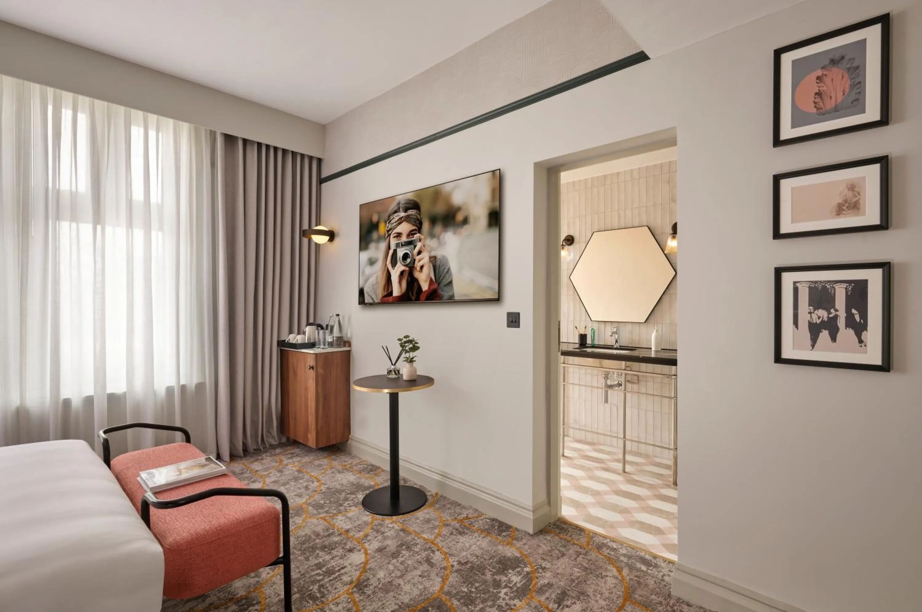 Decorative detail, Bed in The Grand Hotel Leicester by The Unlimited Collection