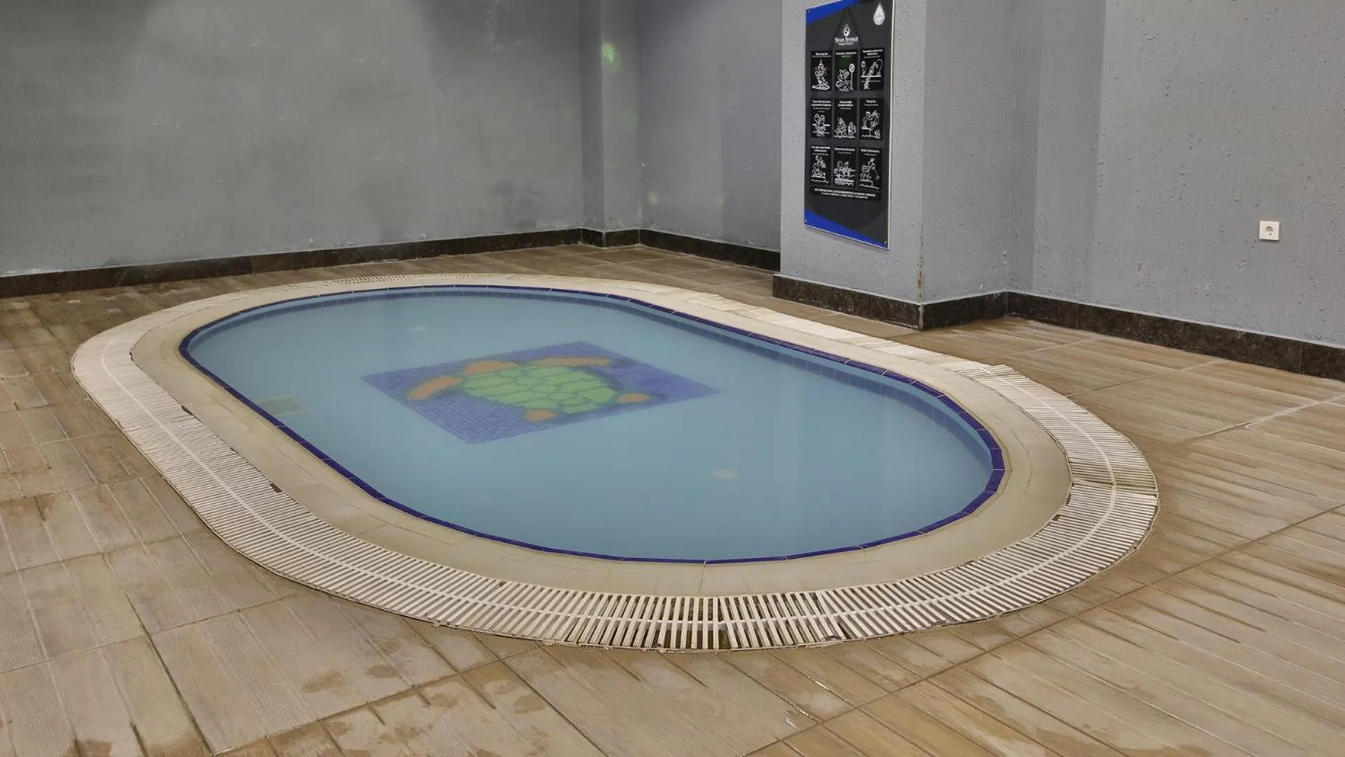 Swimming pool in Sivas Termal'de Teraslı ve Şık 1+1 Daire