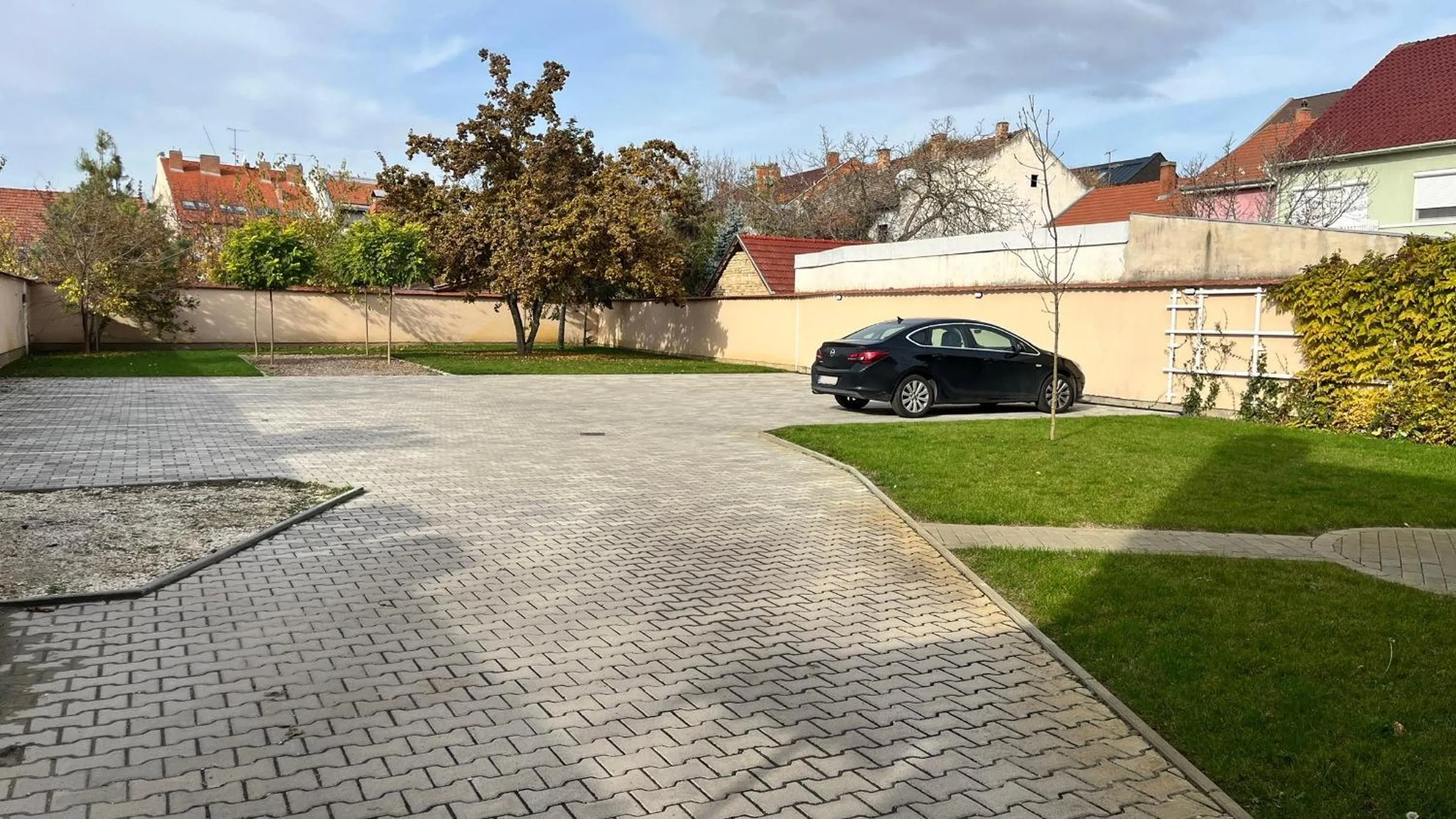 Garden in Rezidex Apartmanház