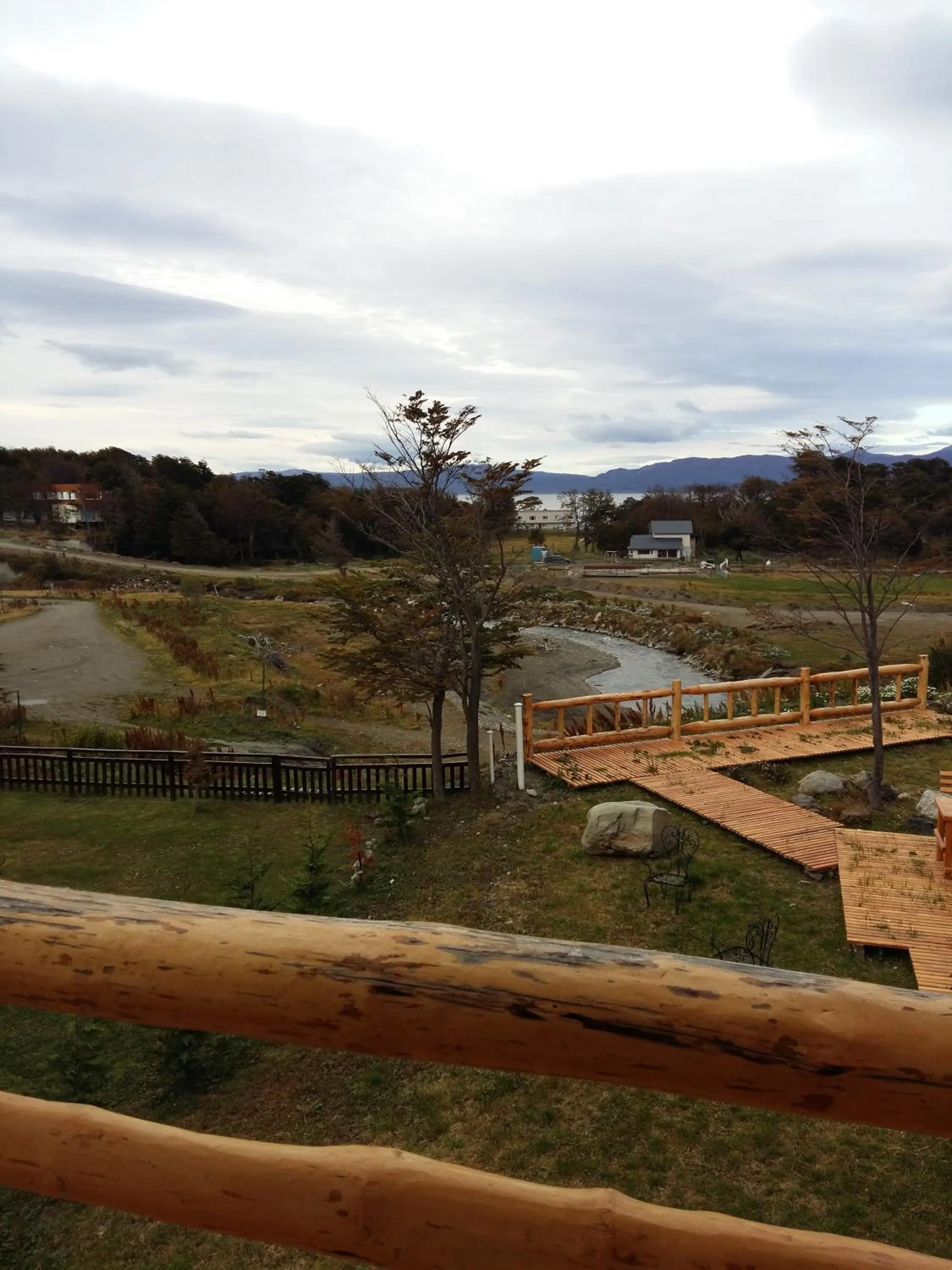 Garden view in Hosteria Mi Vida
