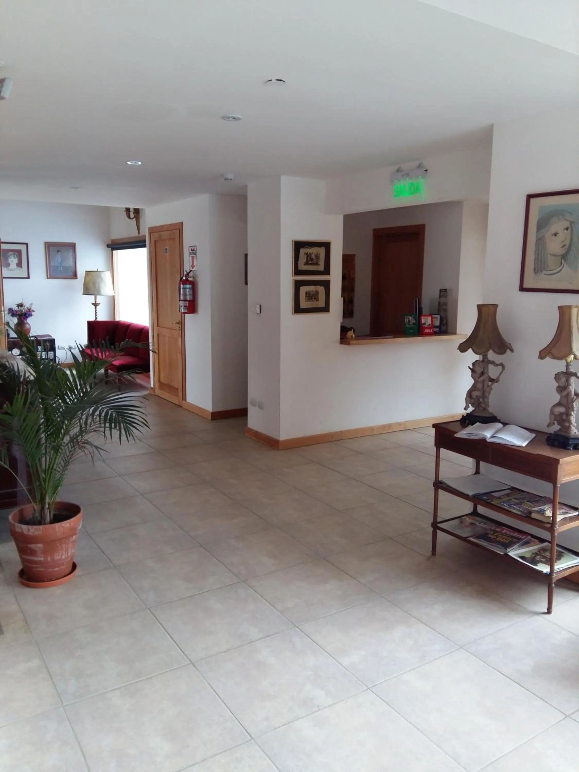 Lobby or reception in Hosteria Mi Vida