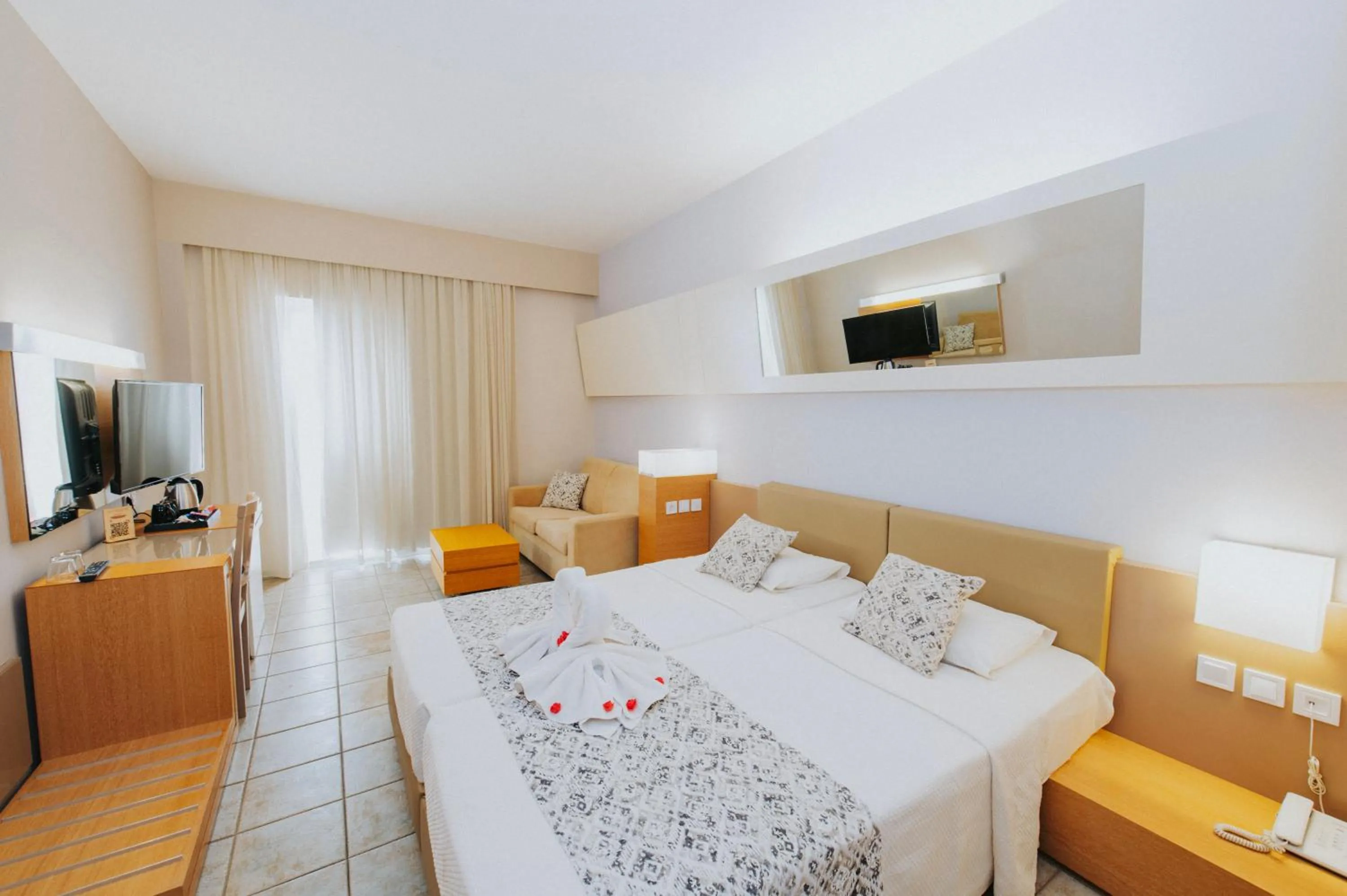 Bed in Sovereign Beach Hotel