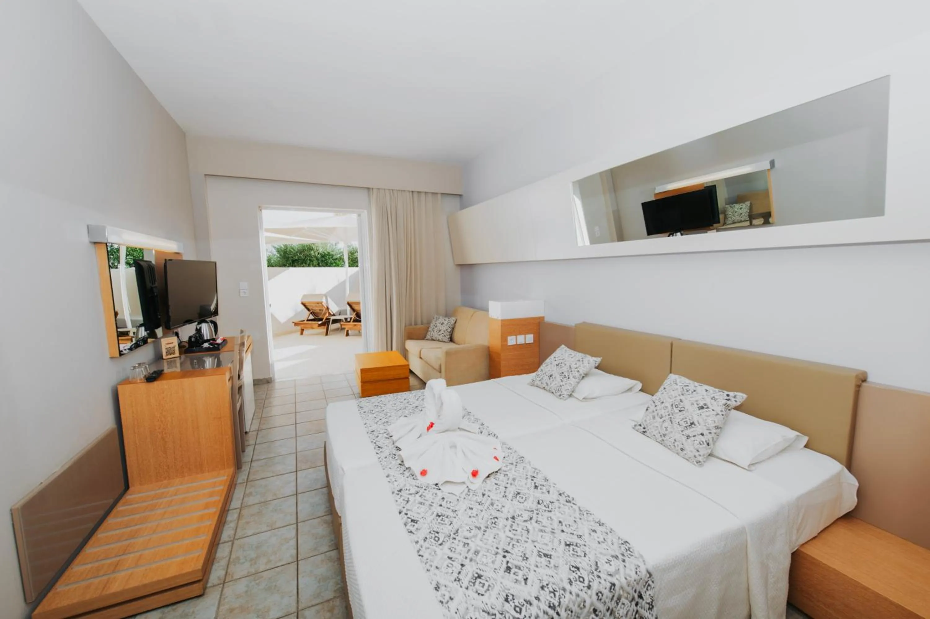 Bed in Sovereign Beach Hotel