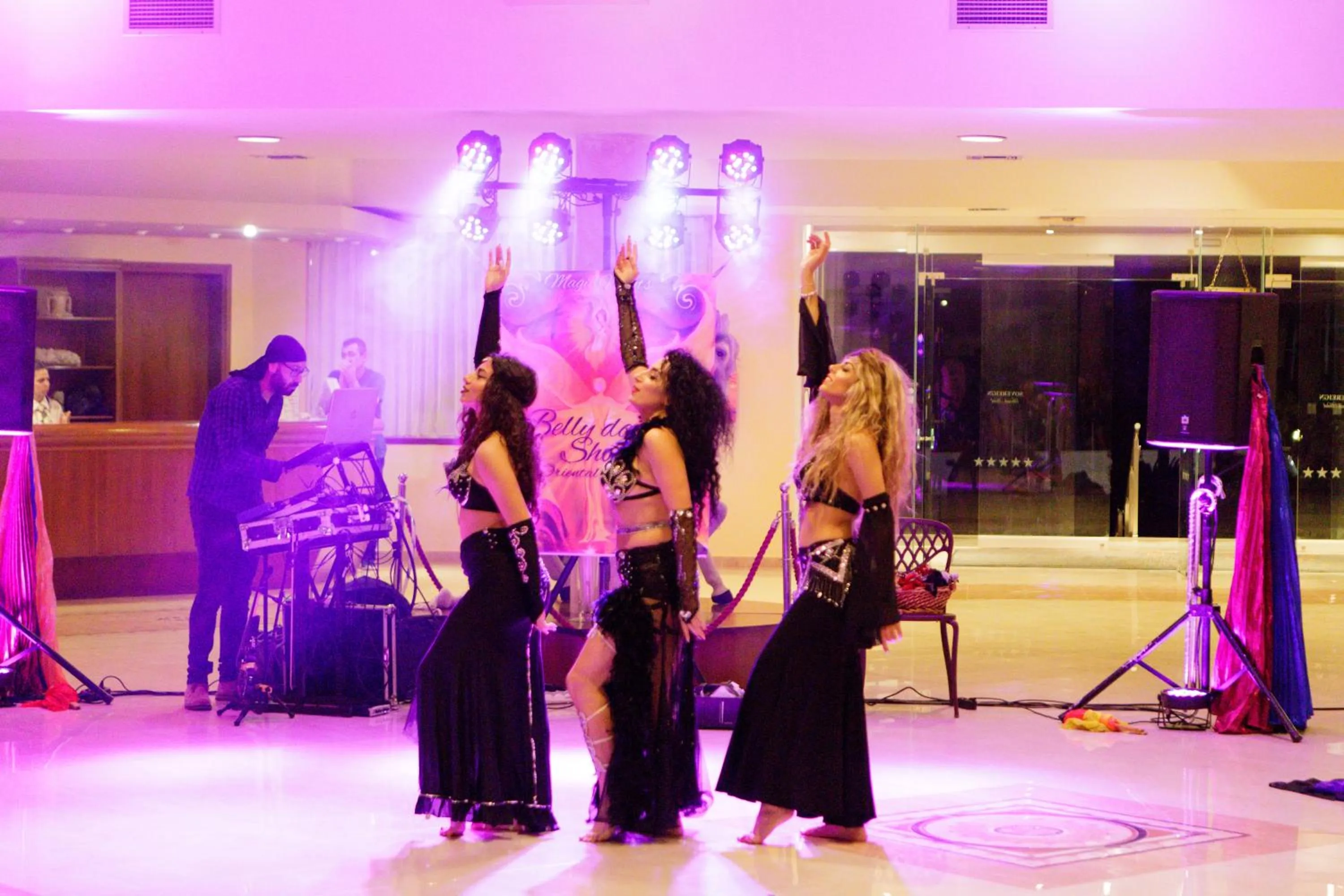 Evening entertainment in Sovereign Beach Hotel