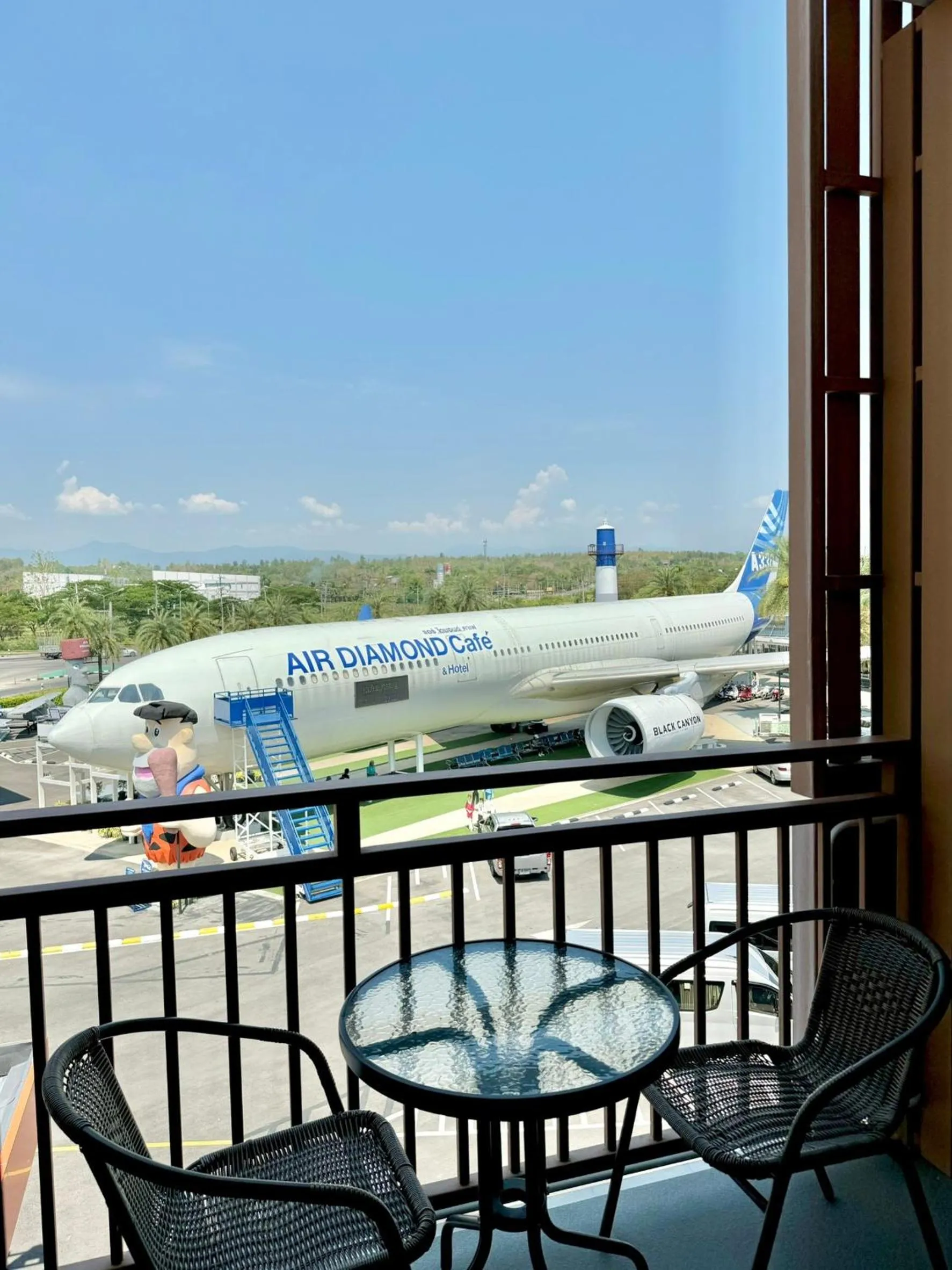 Balcony/Terrace in Air Diamond Hotel