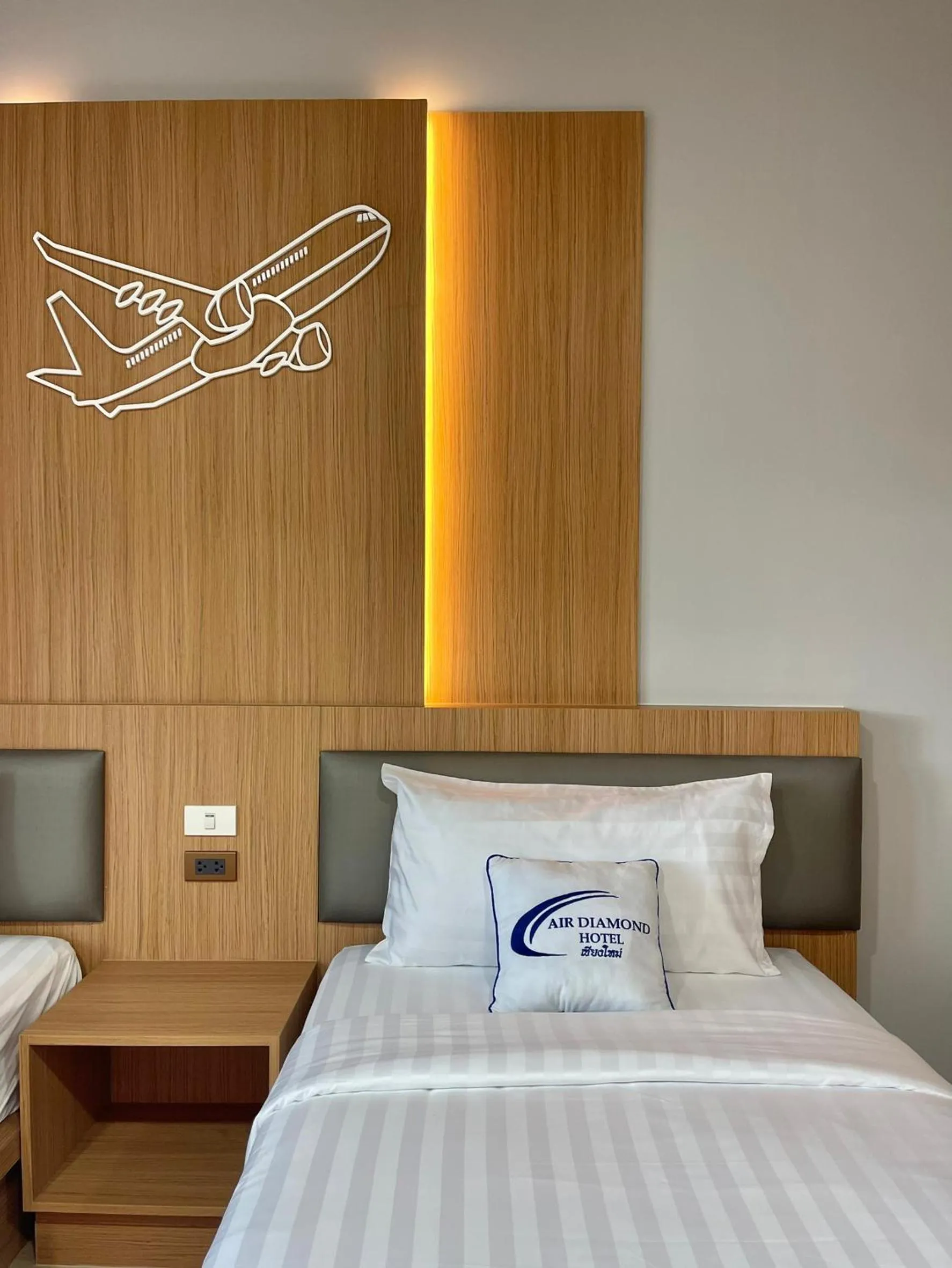 Bed in Air Diamond Hotel