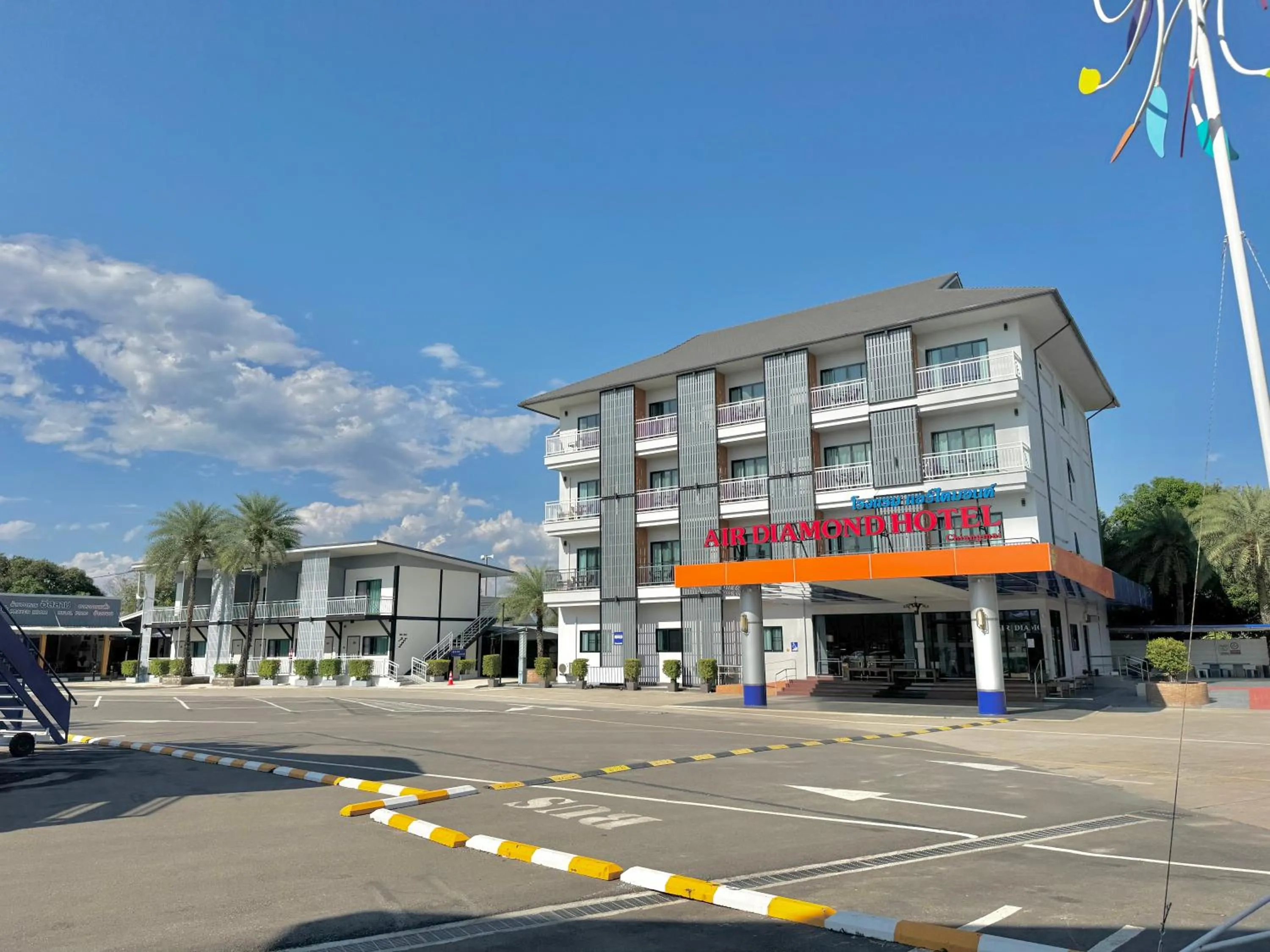 Facade/entrance in Air Diamond Hotel