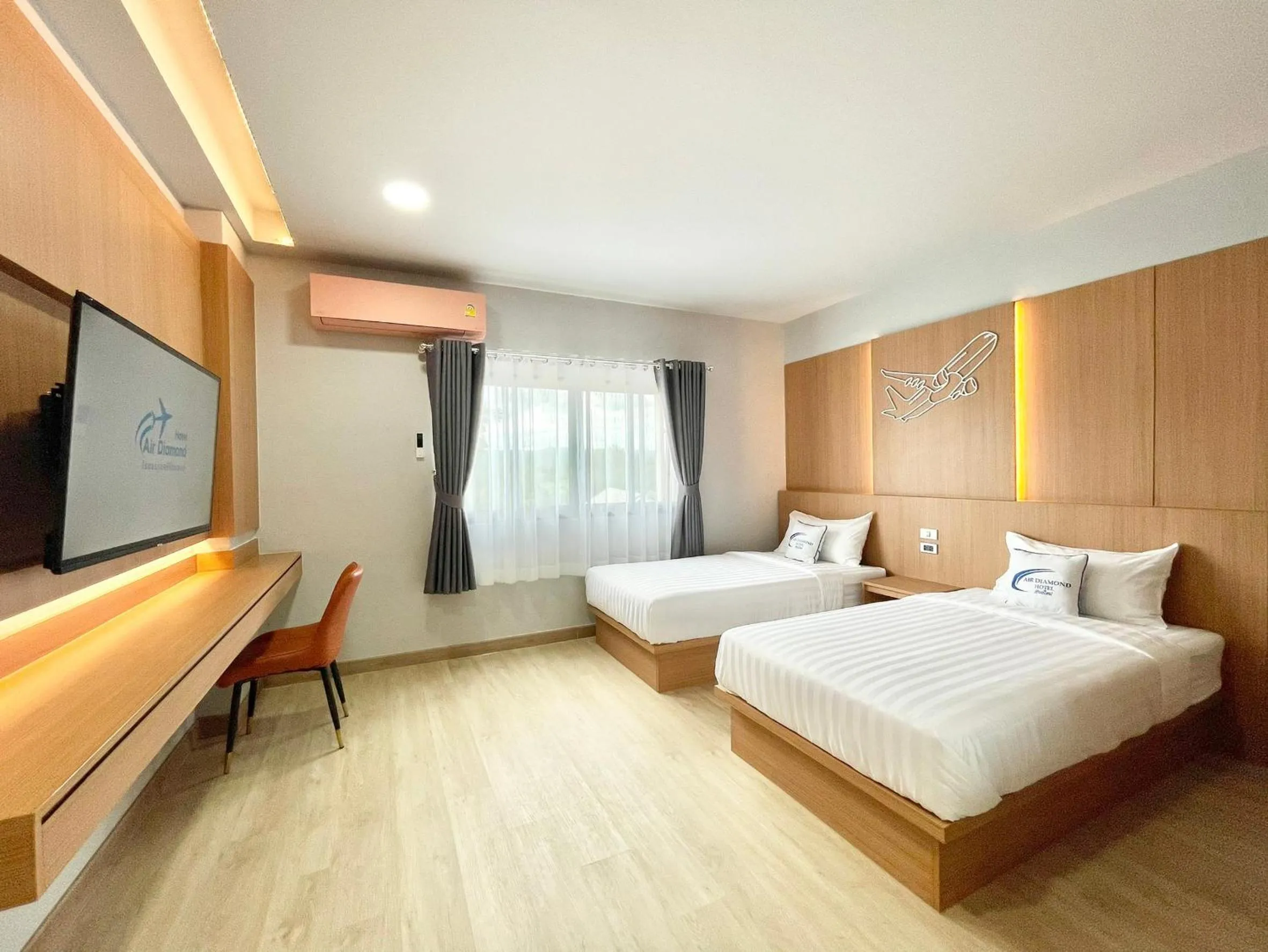 Bed in Air Diamond Hotel