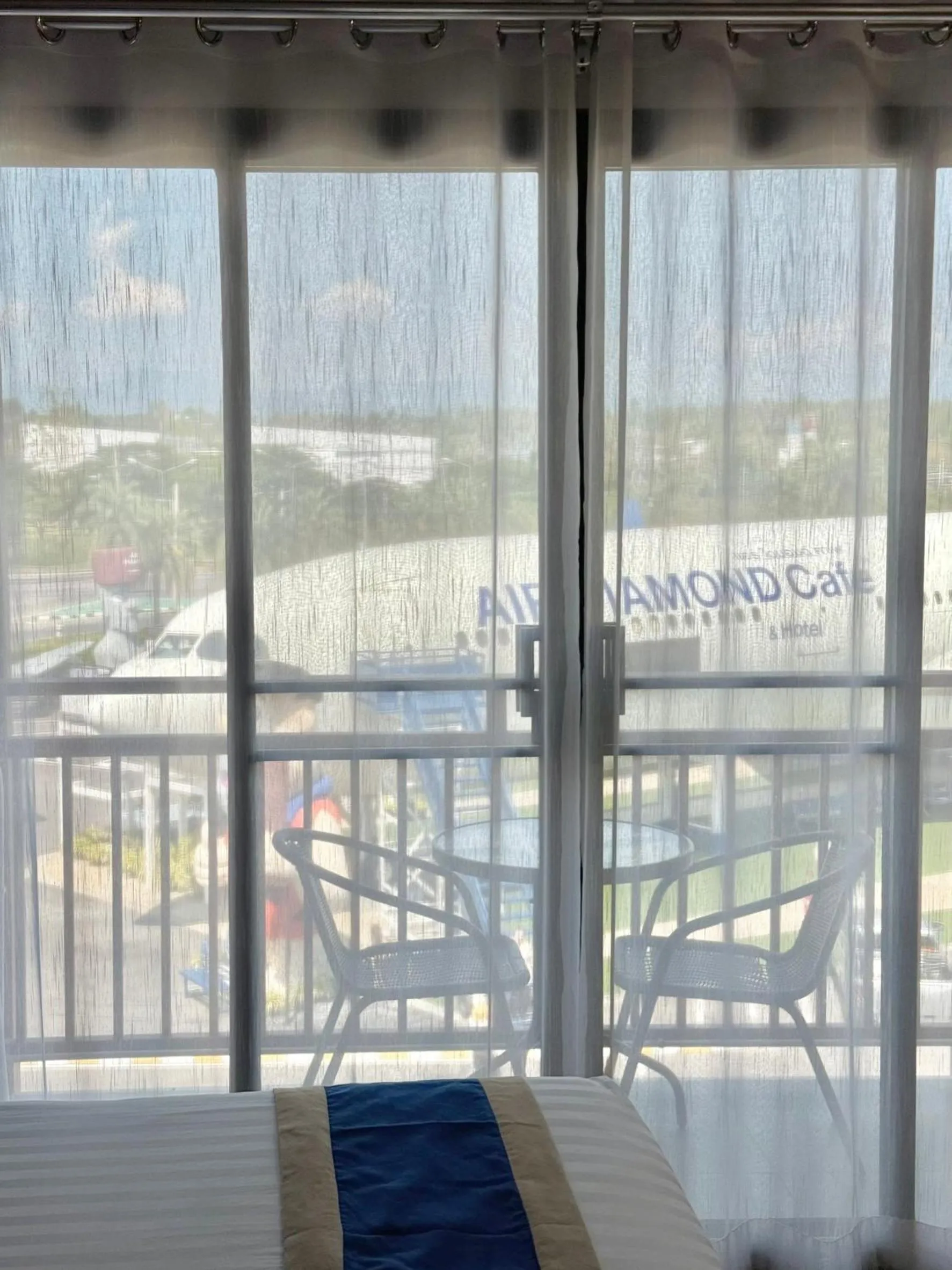 View (from property/room), Bed in Air Diamond Hotel