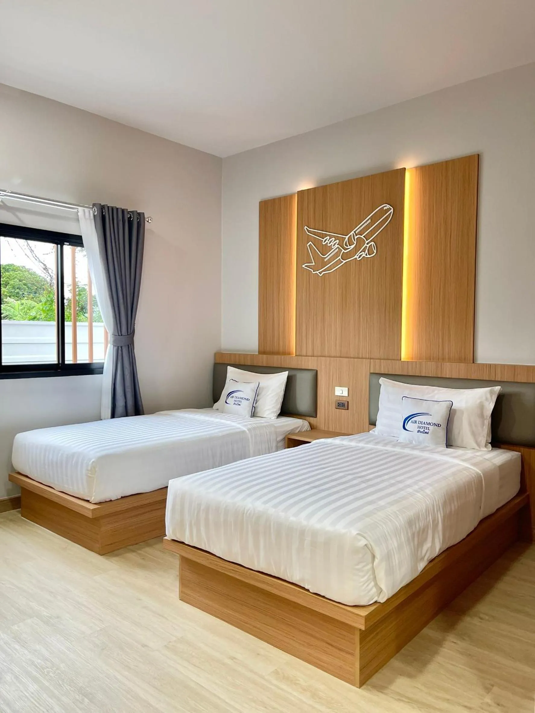 Bed in Air Diamond Hotel