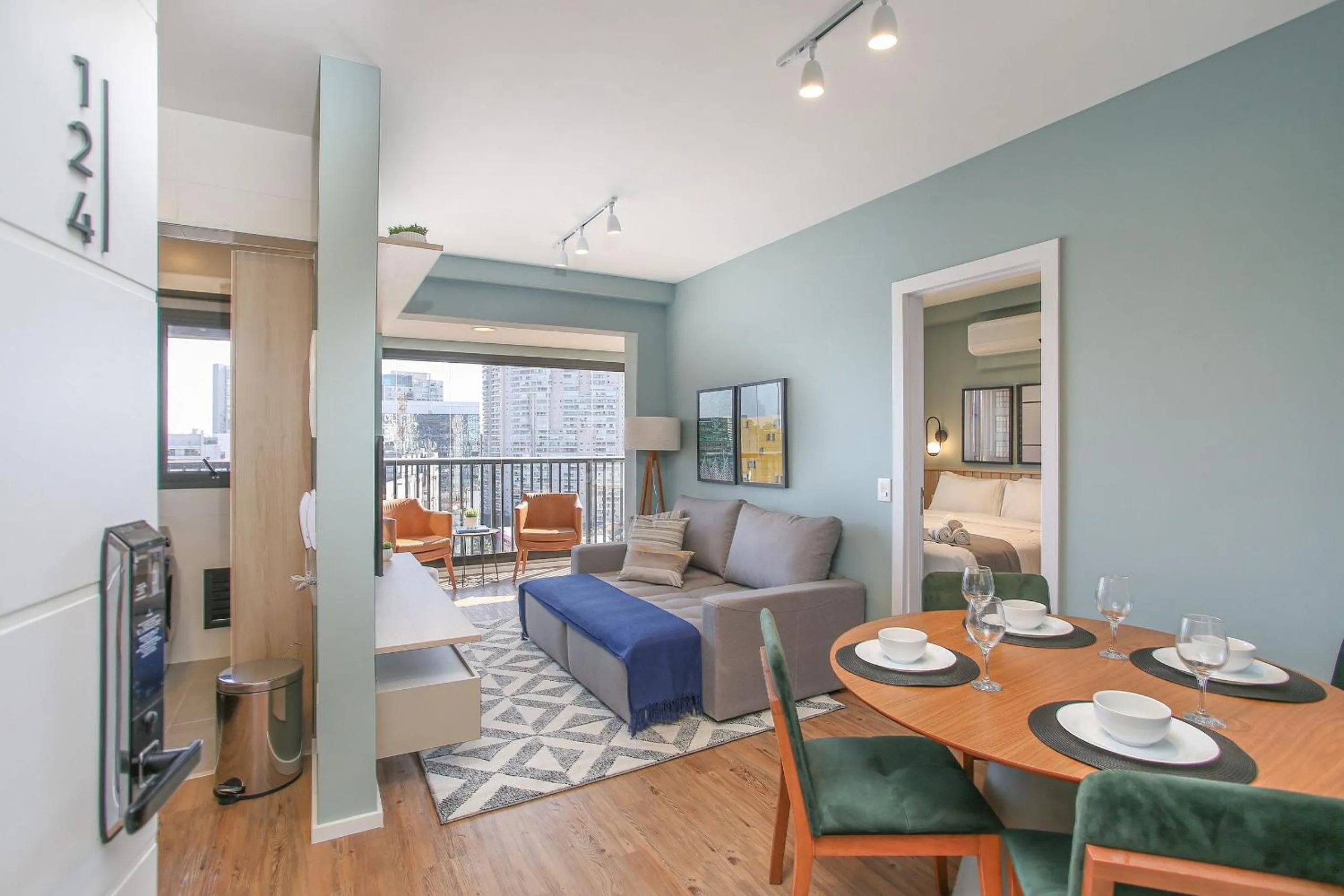 Living room in Expand Pinheiros