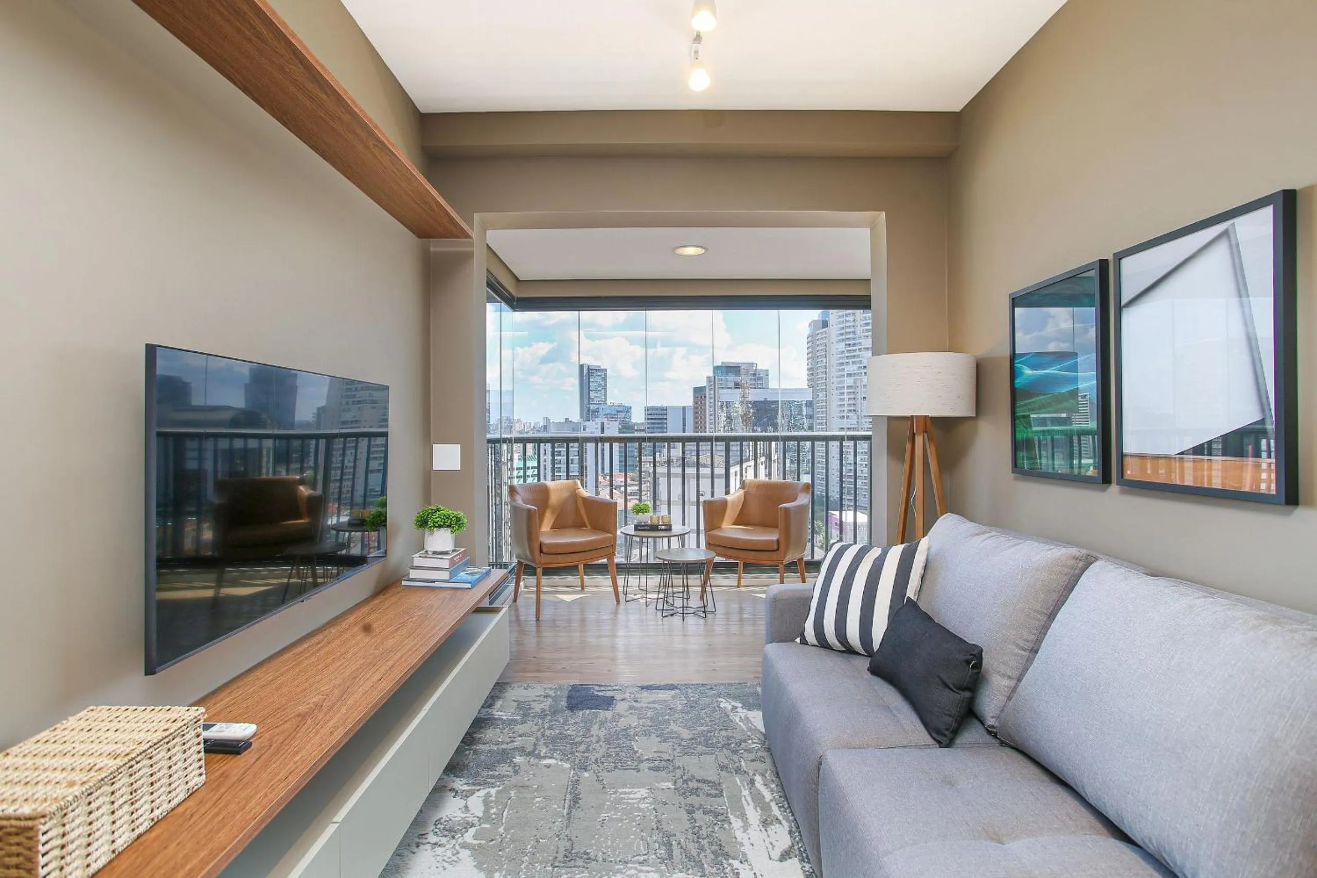 Living room in Expand Pinheiros