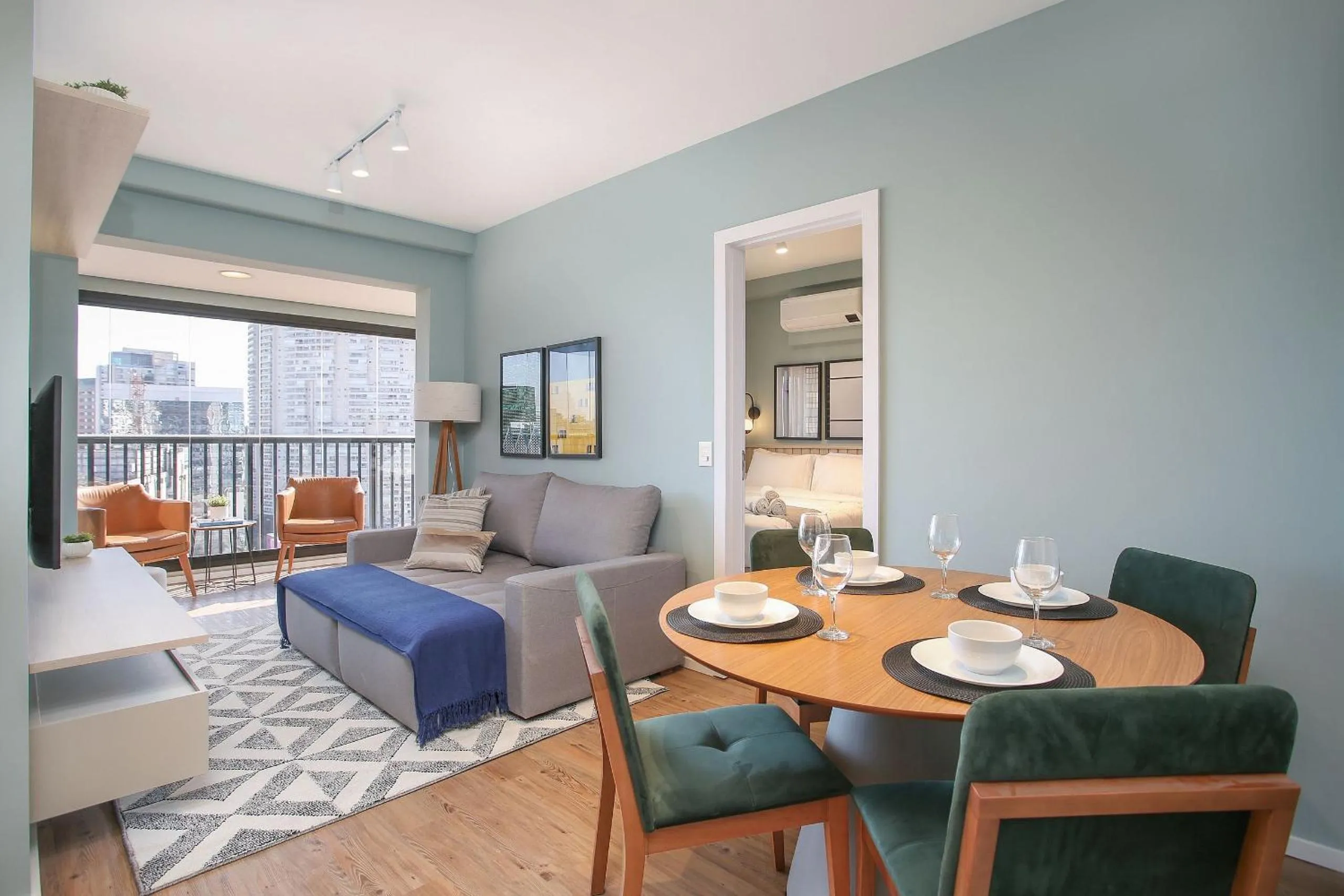 Living room in Expand Pinheiros