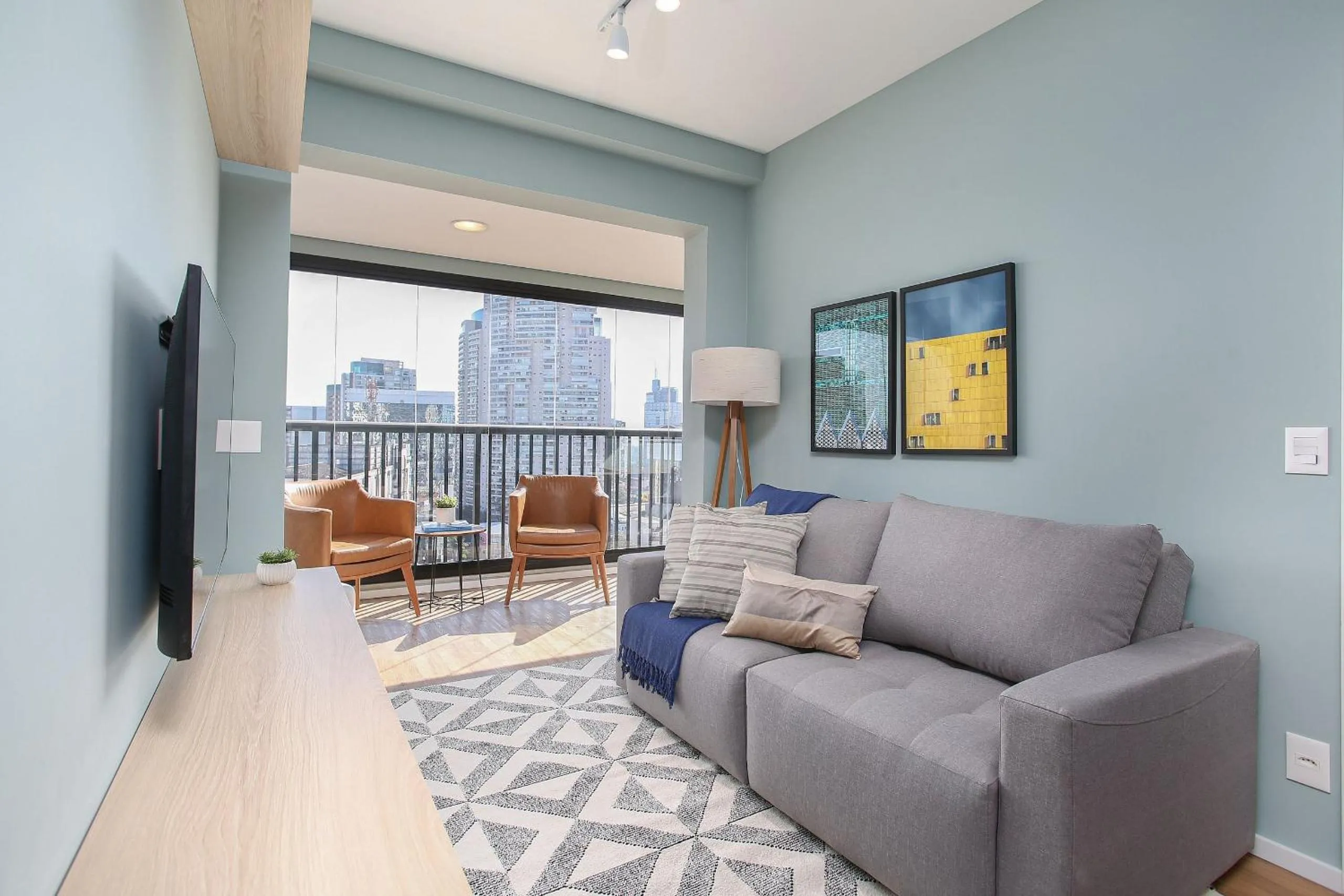 Living room in Expand Pinheiros