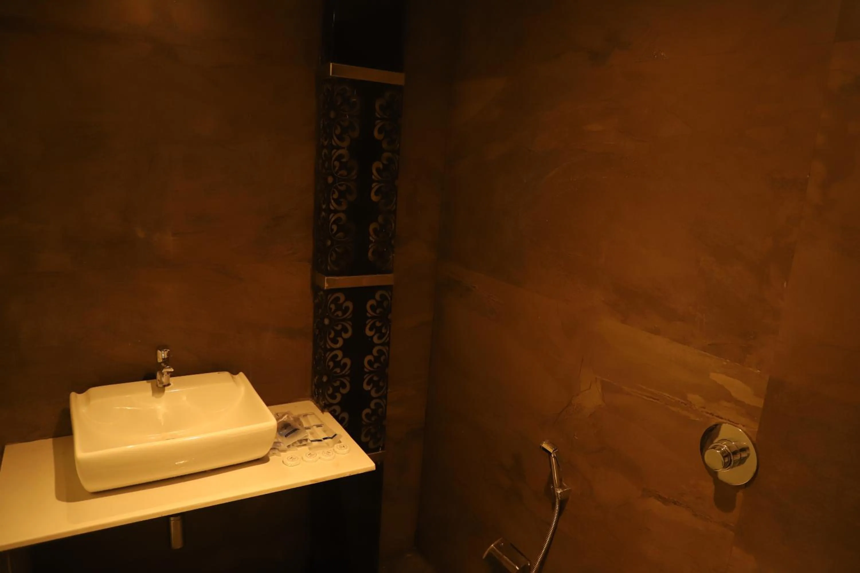 Bathroom in Hotel Sai Pritam