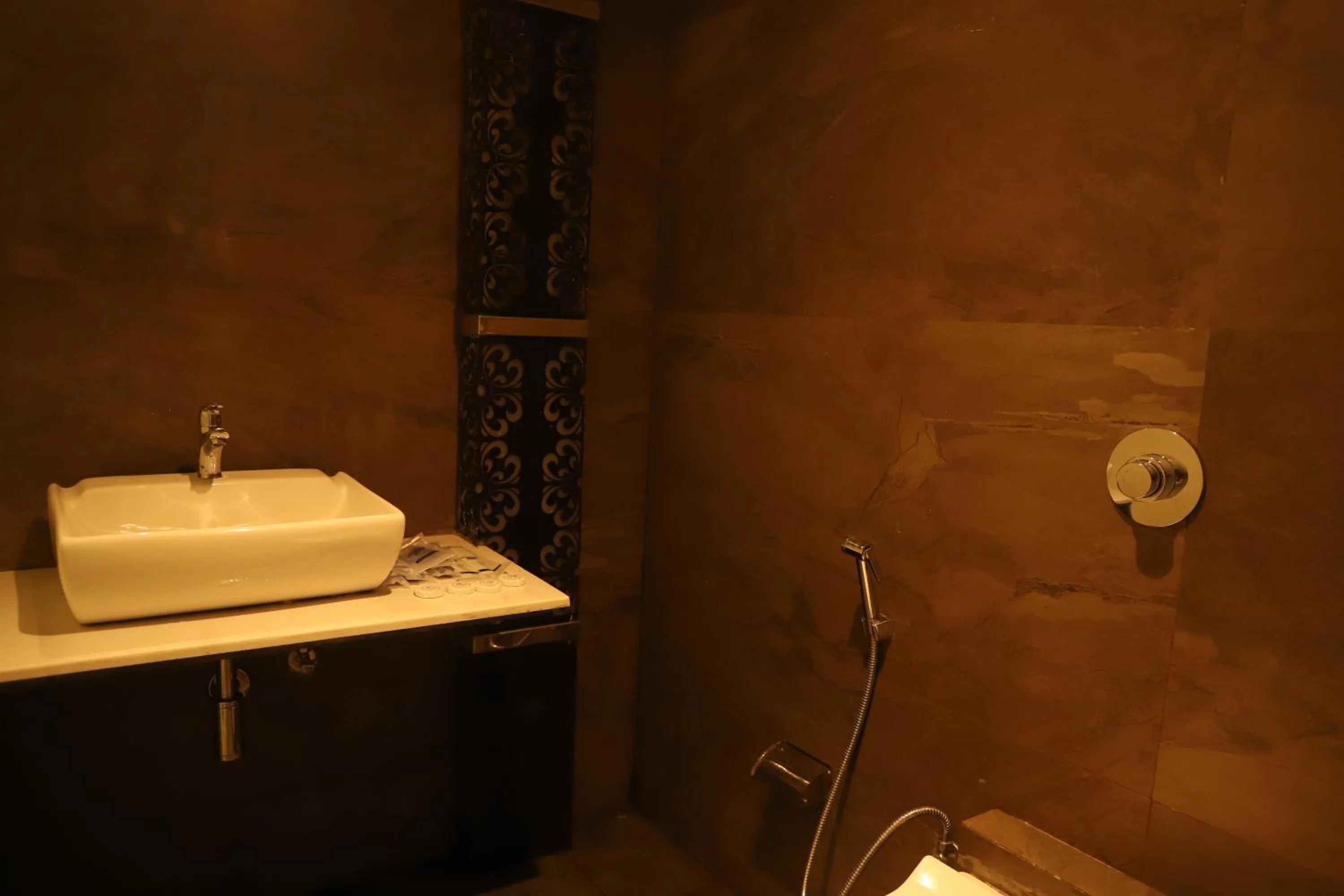 Bathroom in Hotel Sai Pritam