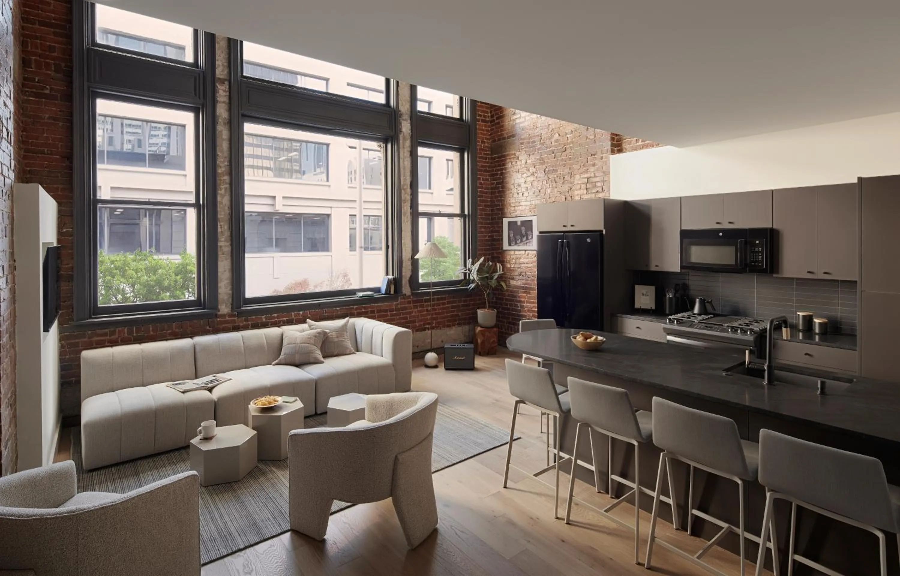 View (from property/room) in note by Mint House - Nashville Art District