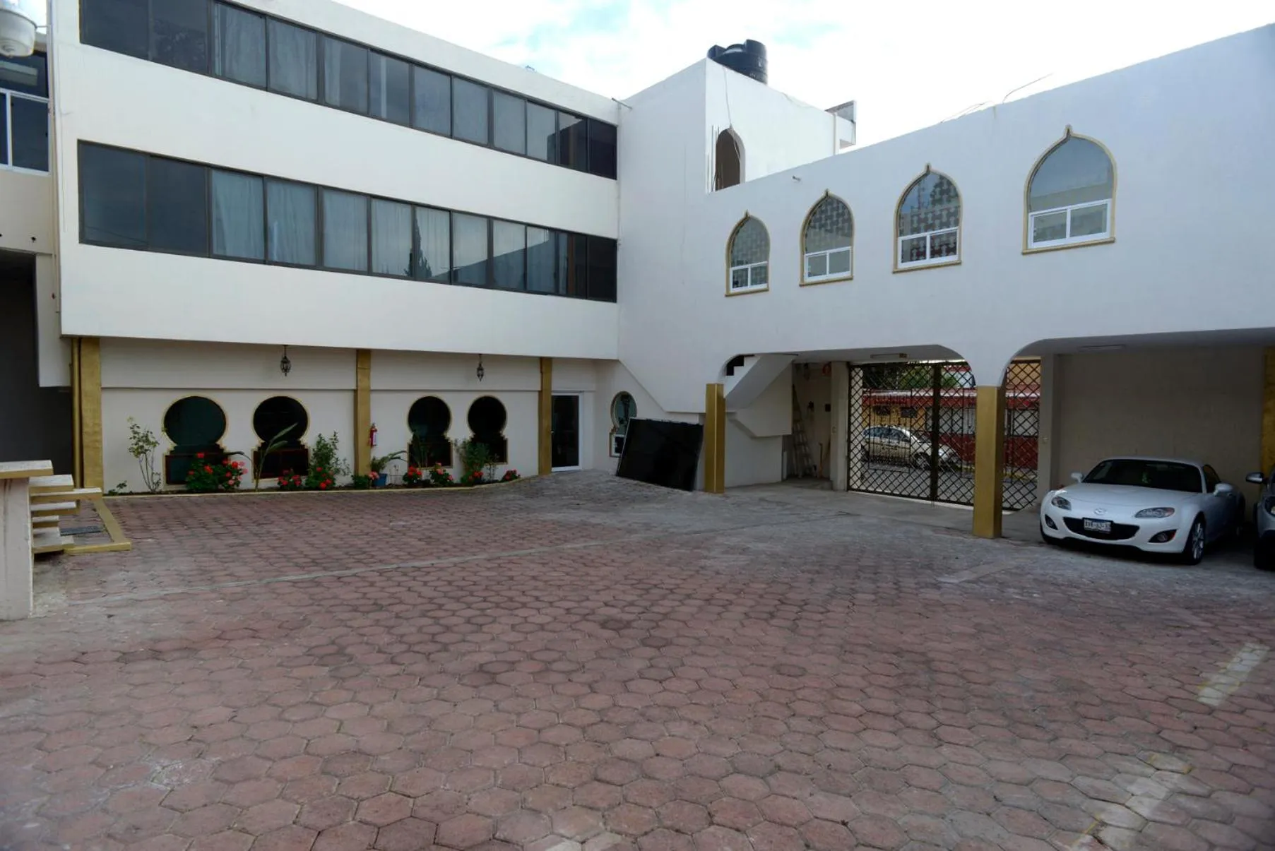 Patio in Casa Shalom Puebla