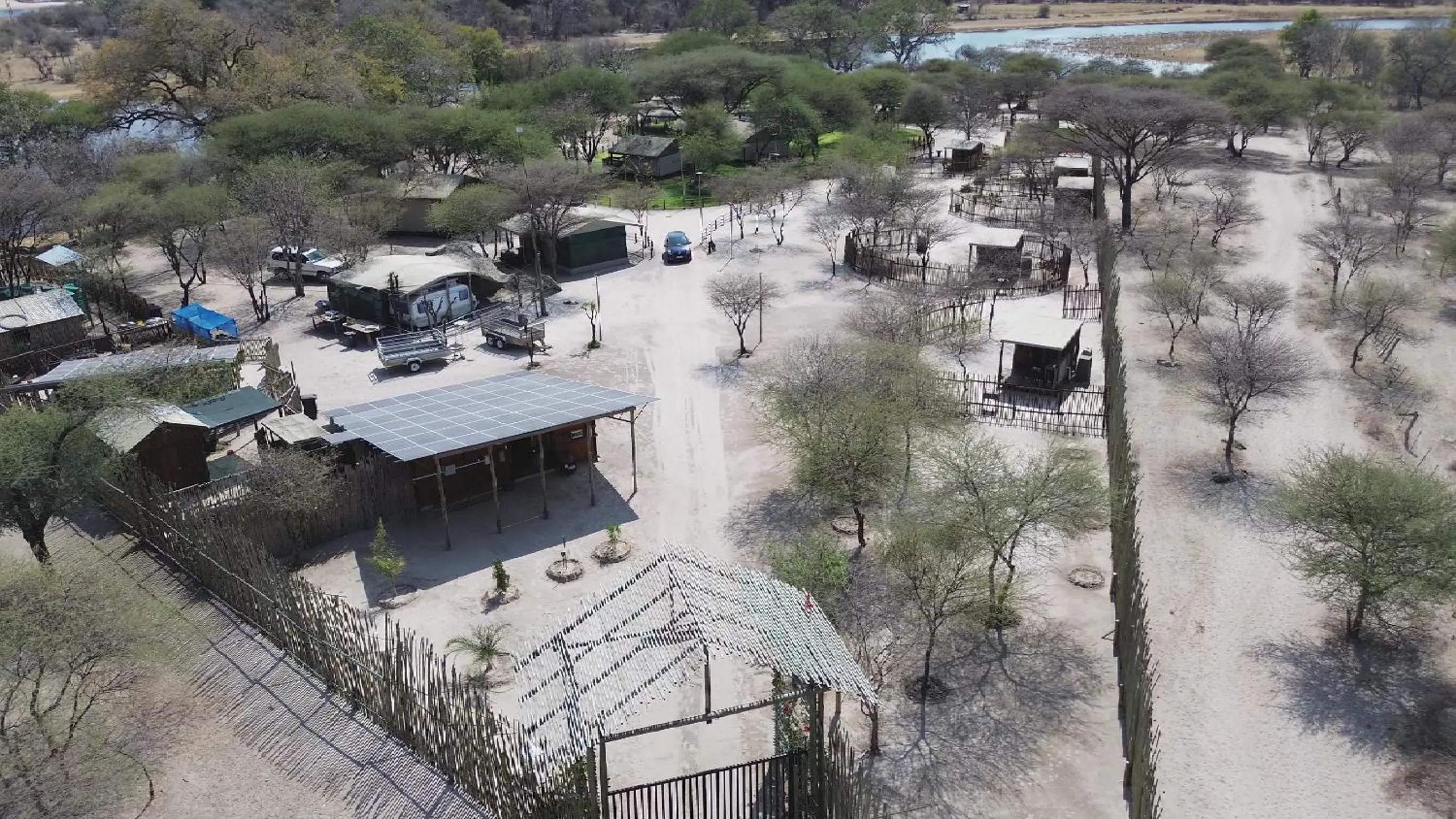 Natural landscape in Nako Okavango Guesthouse