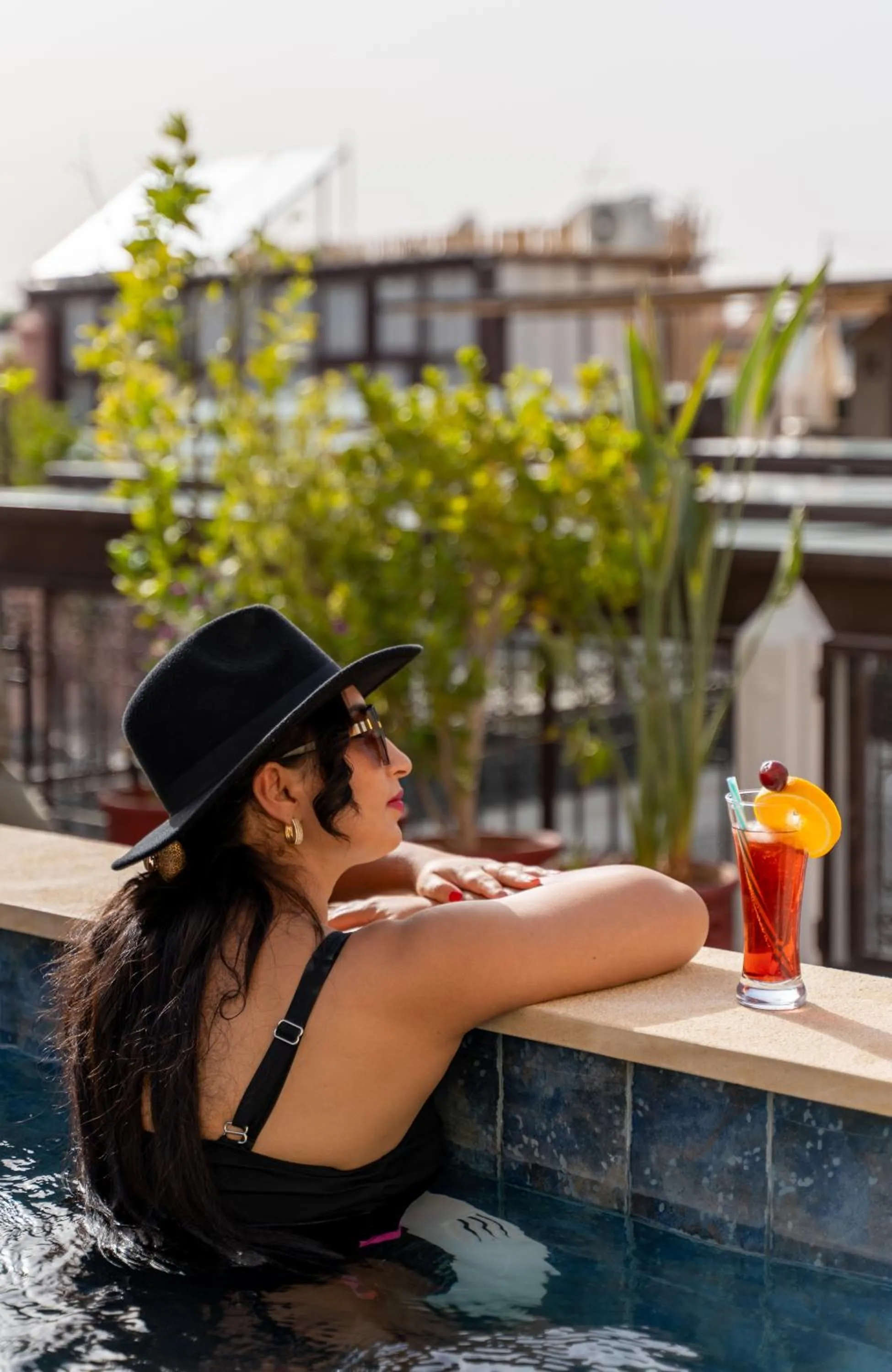 Patio in Riad Mandana & Spa