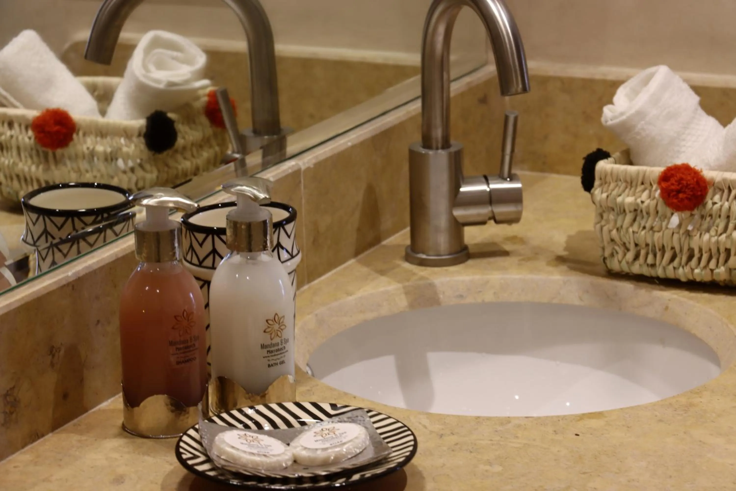 Bathroom in Riad Mandana & Spa