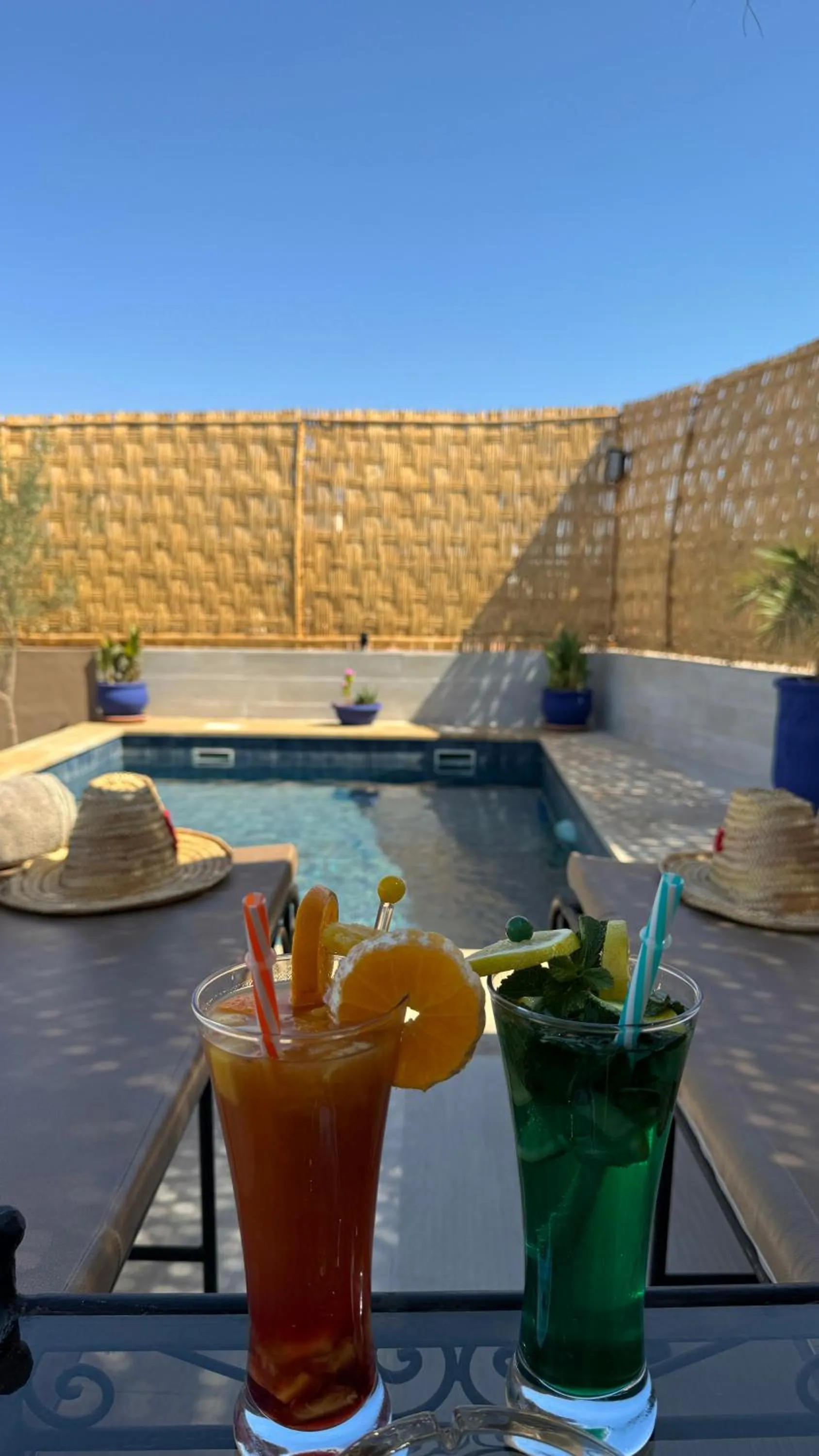 Patio in Riad Mandana & Spa