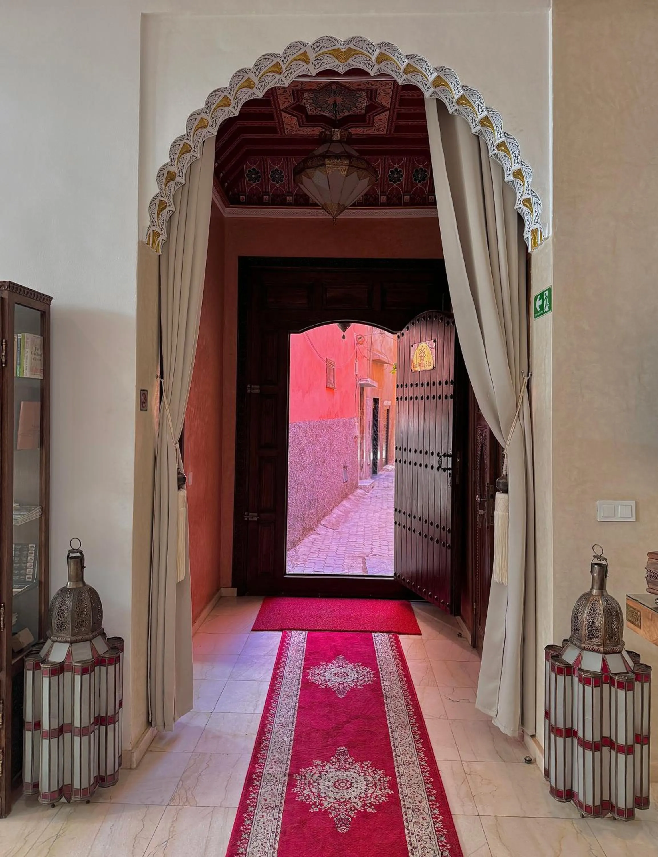 Facade/entrance in Riad Mandana & Spa