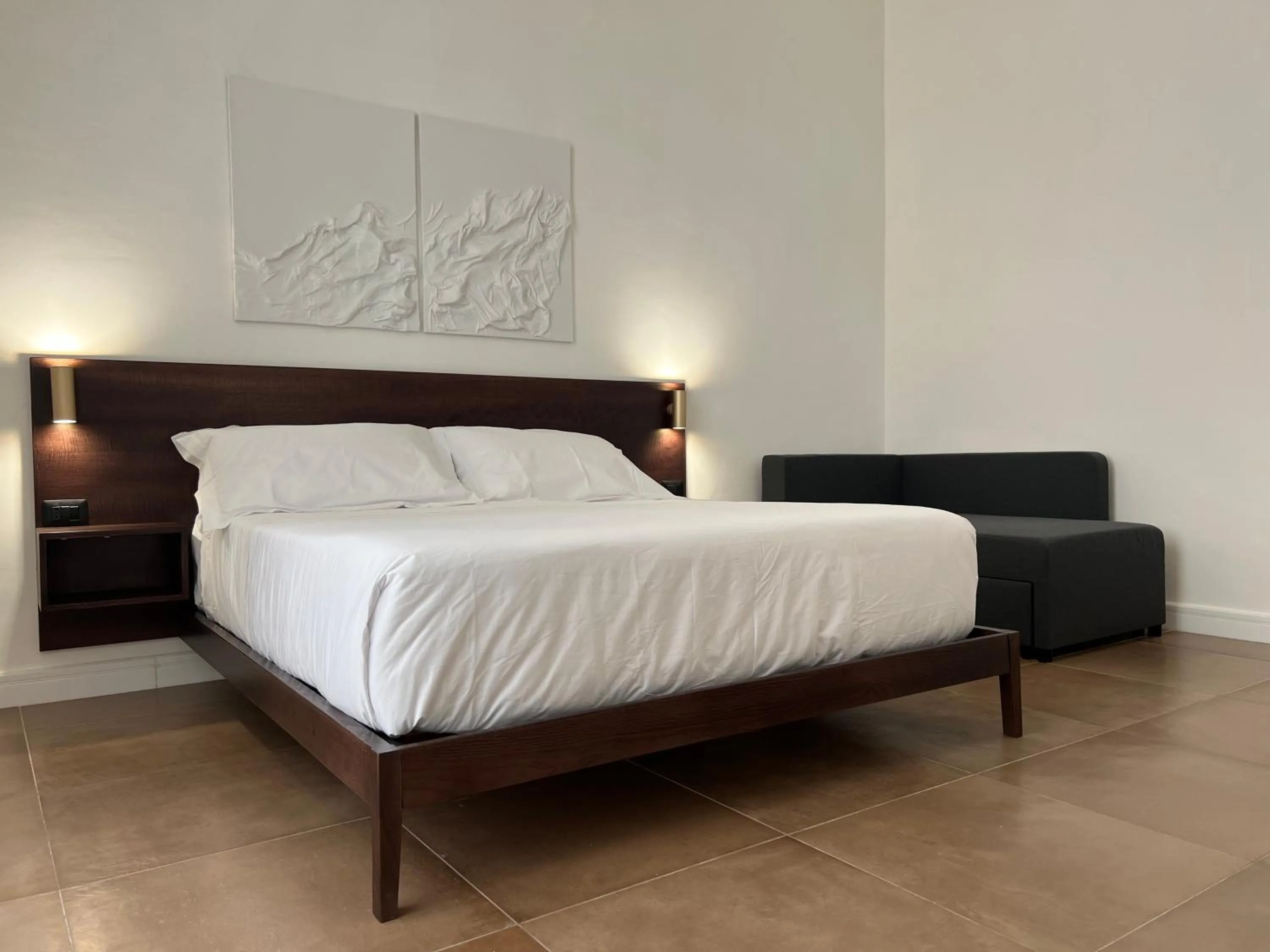 Bed in Domus Delia Luxury Apartment