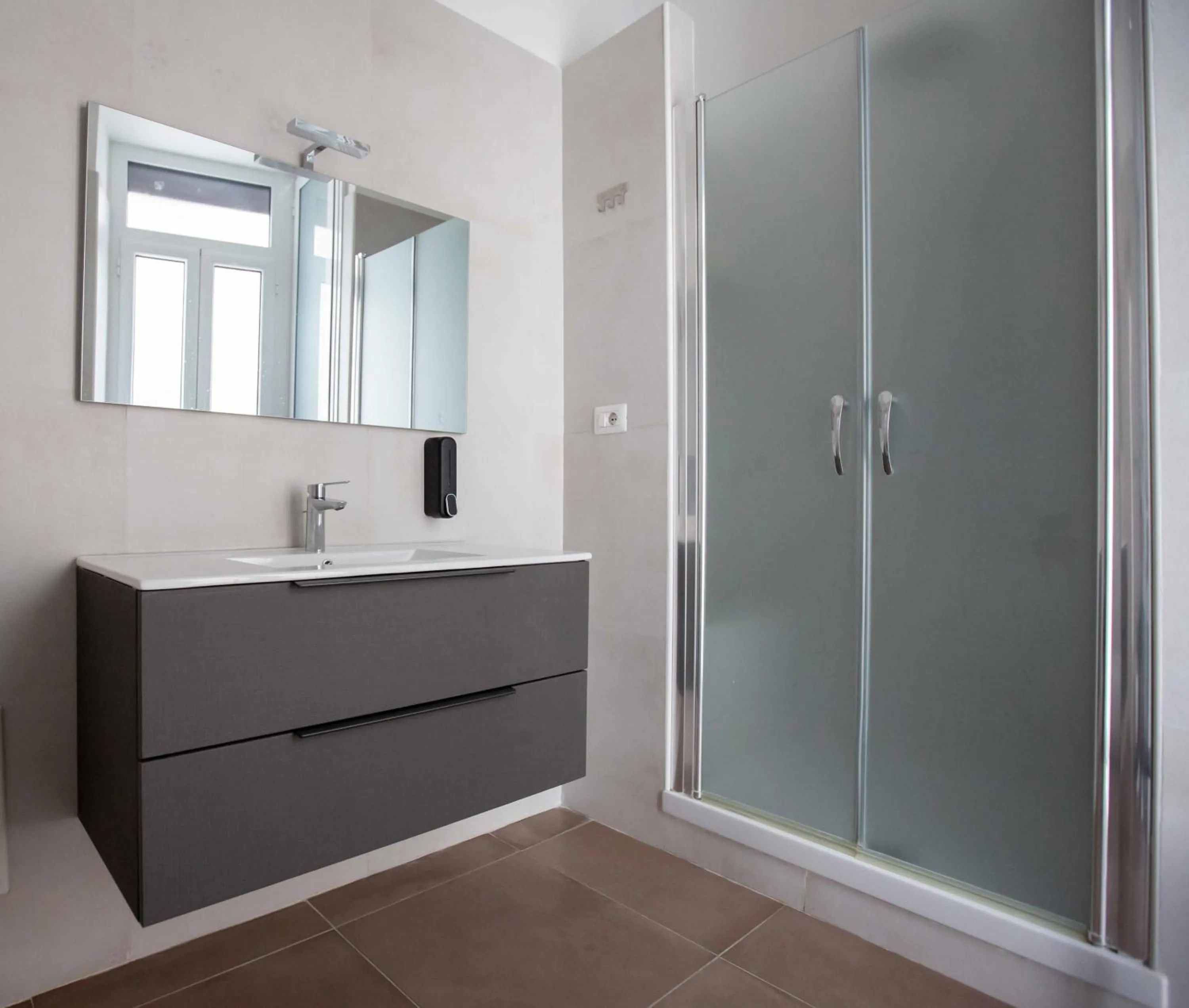 Shower in Domus Delia Luxury Apartment