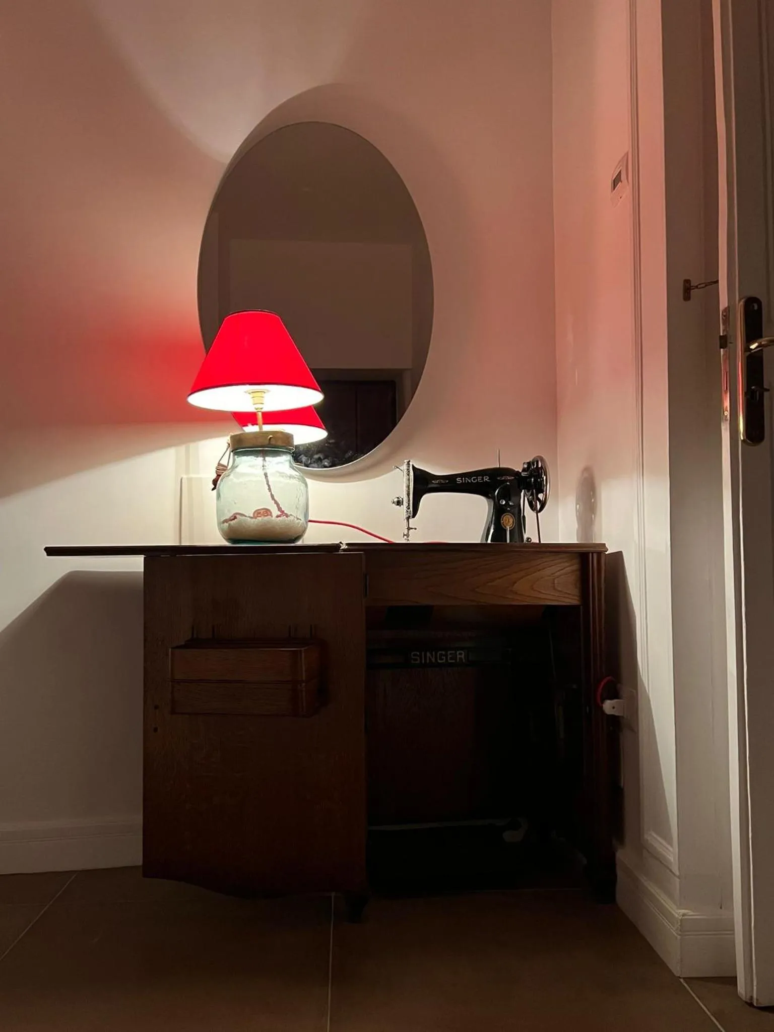Decorative detail in Domus Delia Luxury Apartment