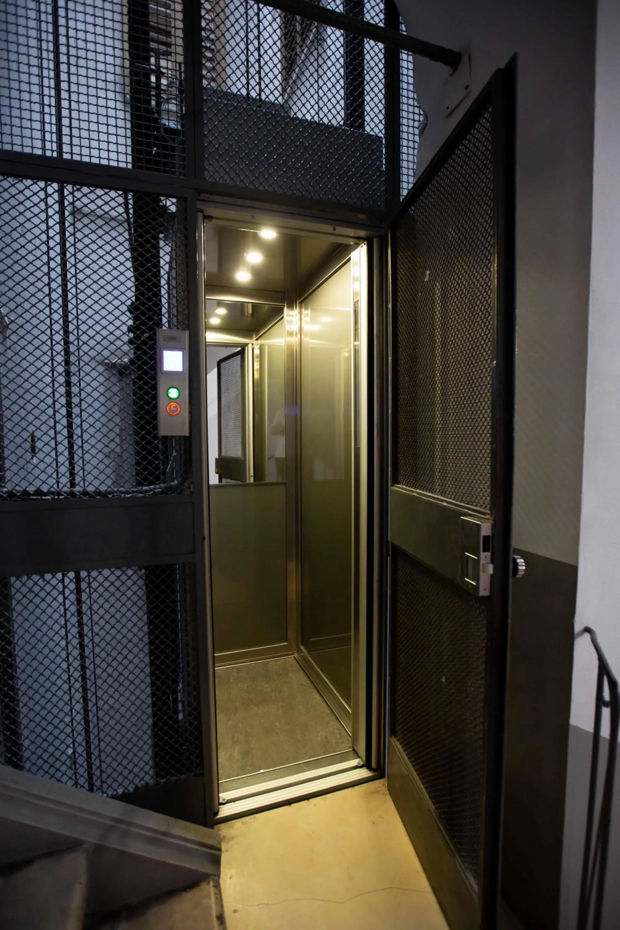 elevator in Domus Delia Luxury Apartment