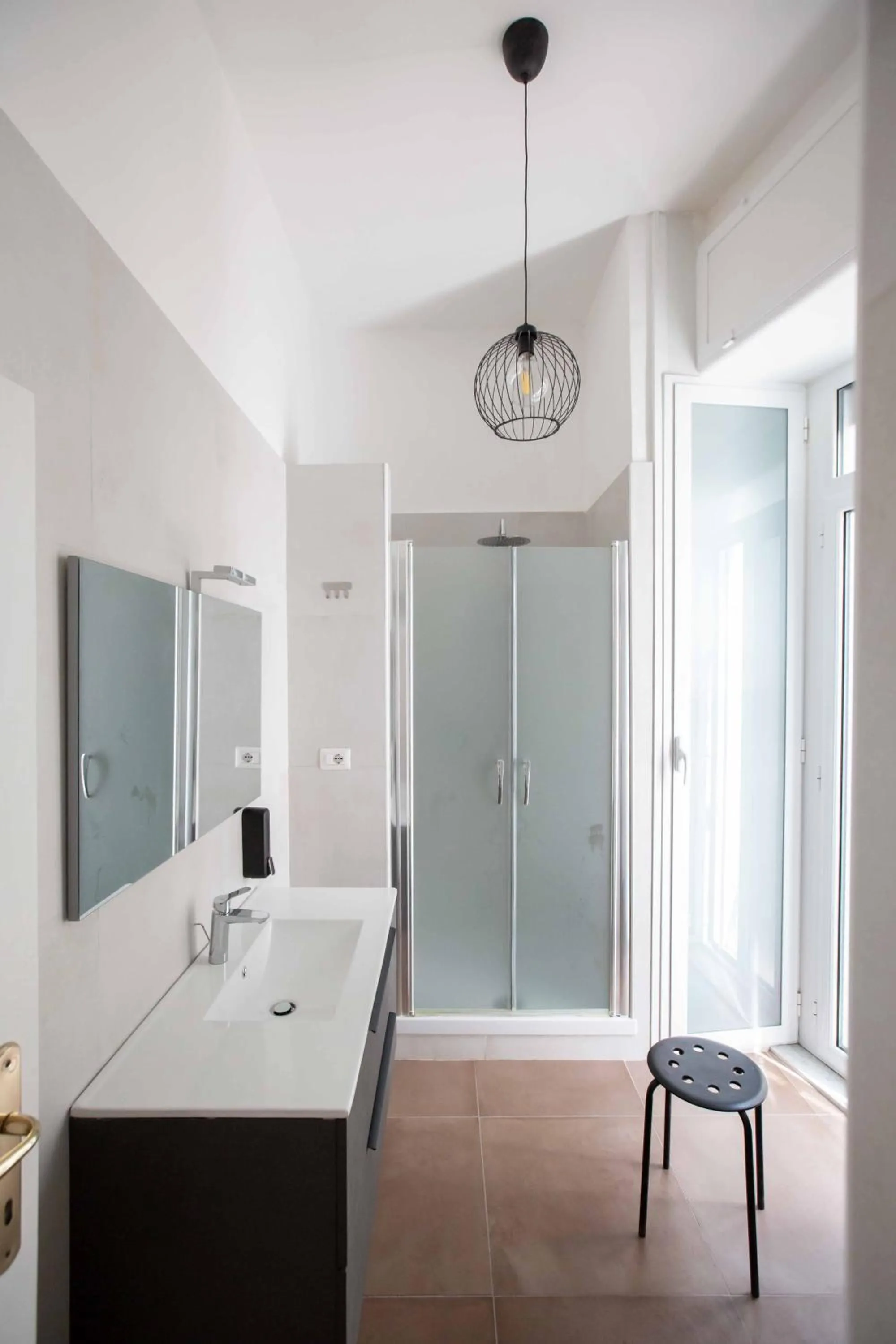 Shower in Domus Delia Luxury Apartment
