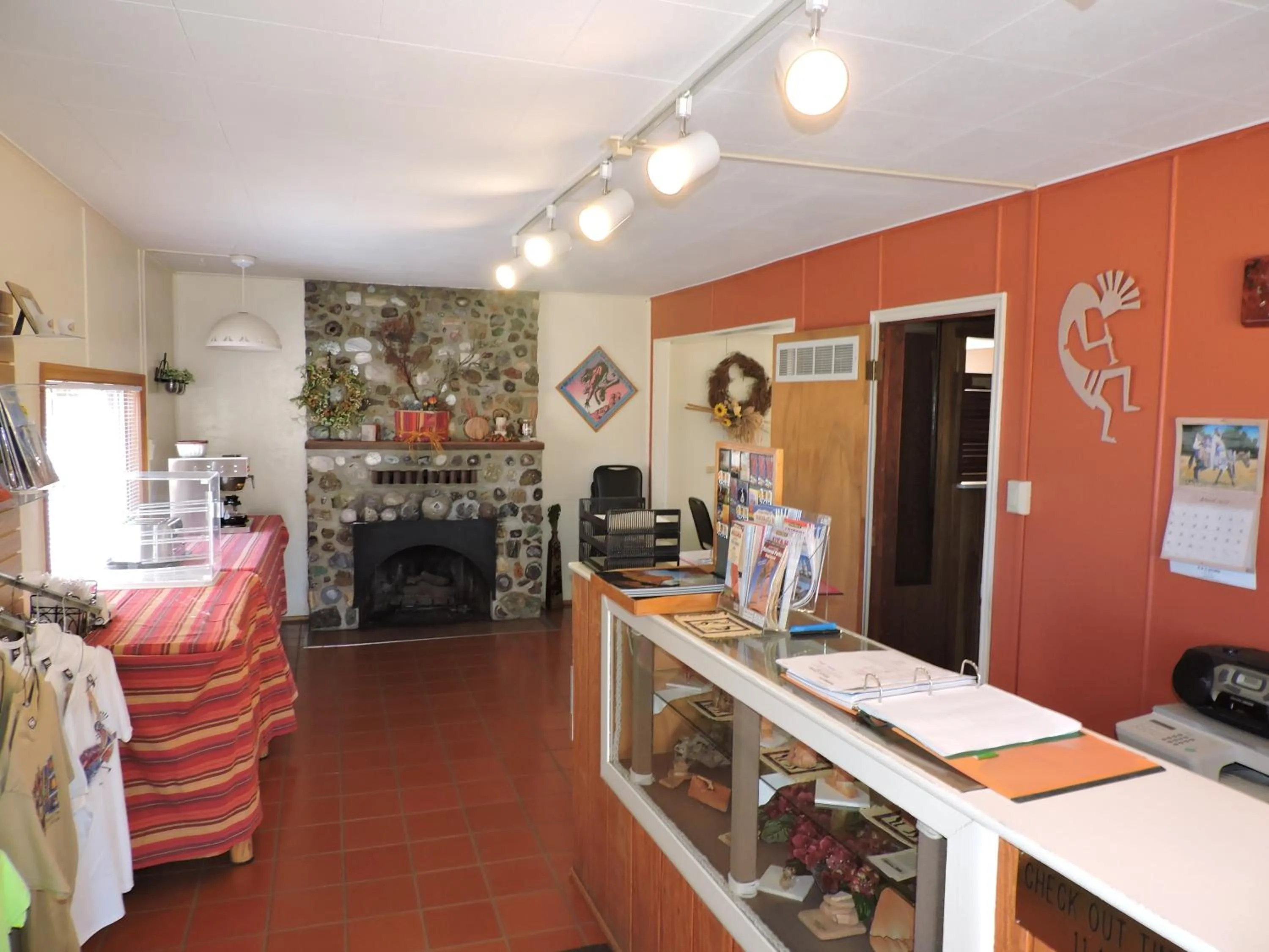 Lobby or reception in Kokopelli Inn
