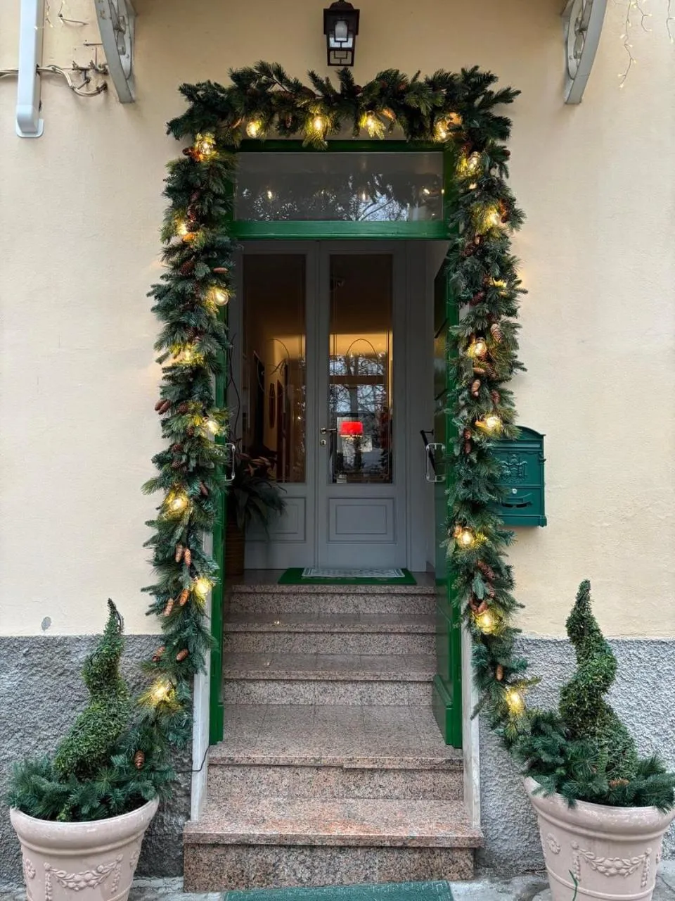Facade/entrance in Albergo Edera
