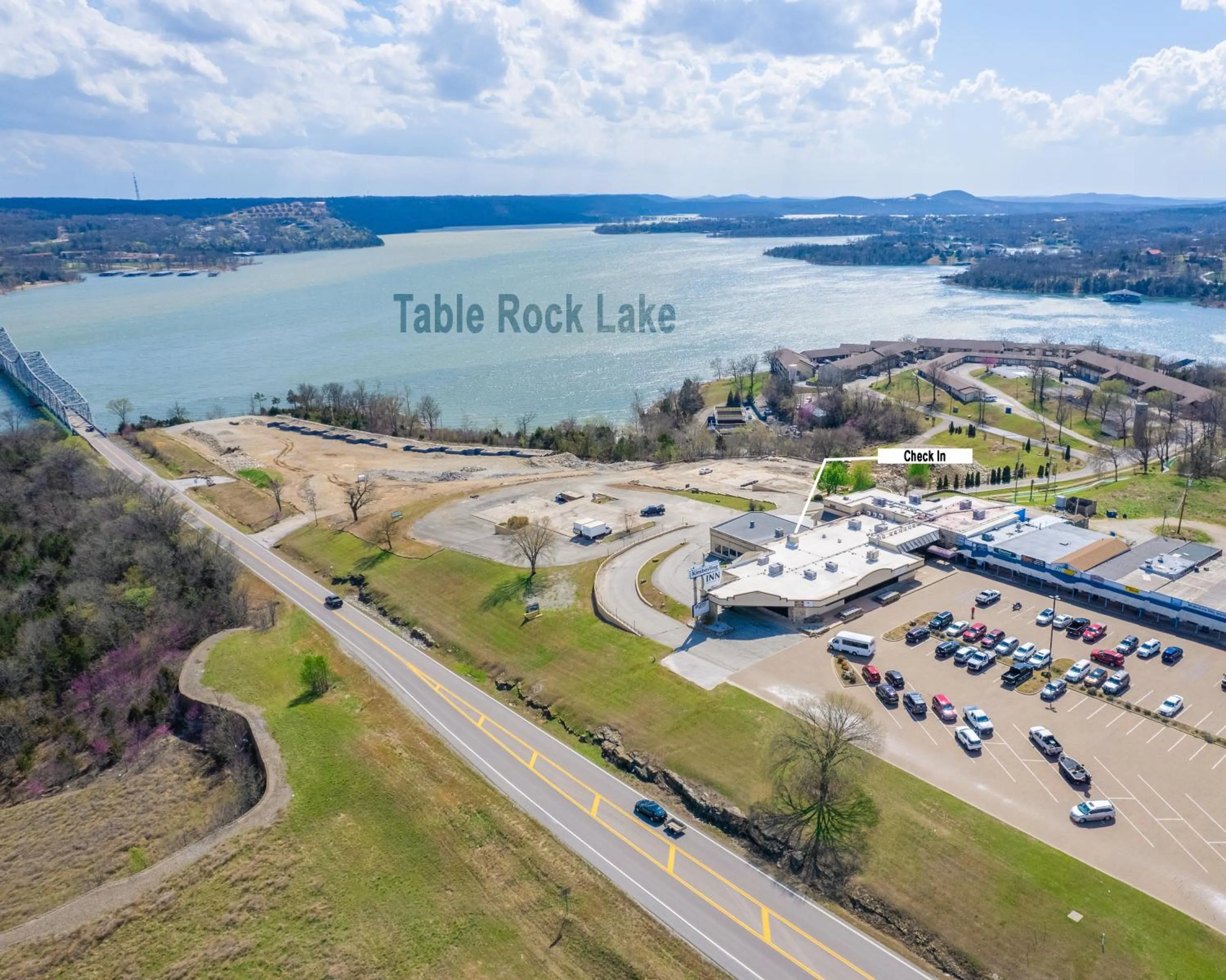 Bird's-eye View in Table Rock Resorts at Kimberling Inn