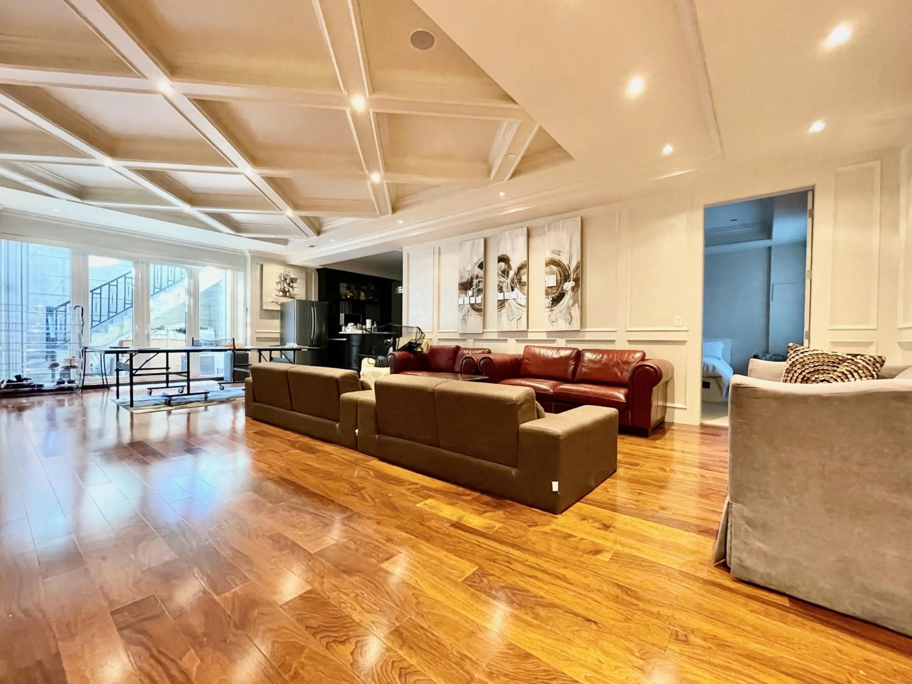Seating area in Vancouver Luxury guesthouse
