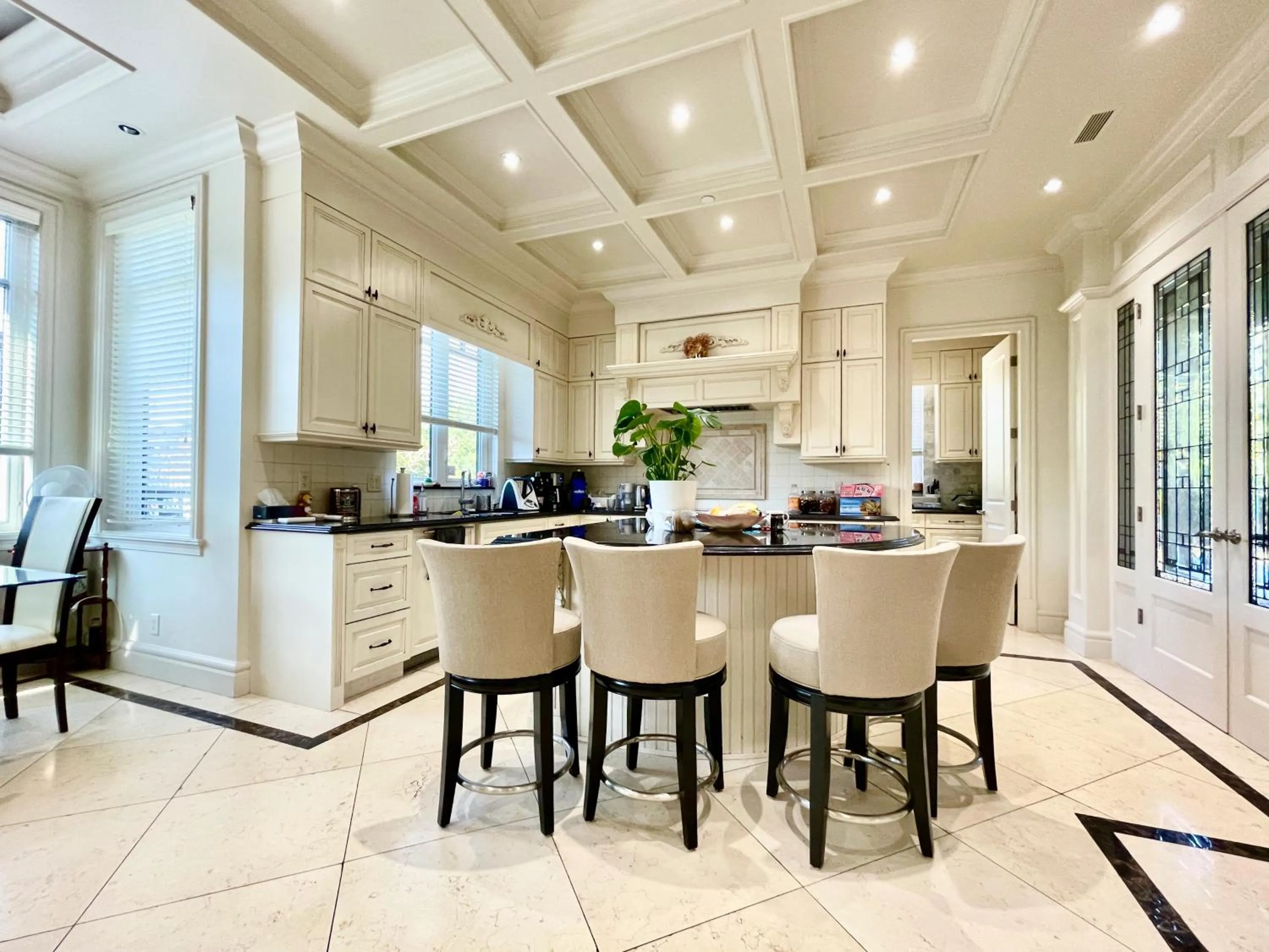 Seating area in Vancouver Luxury guesthouse