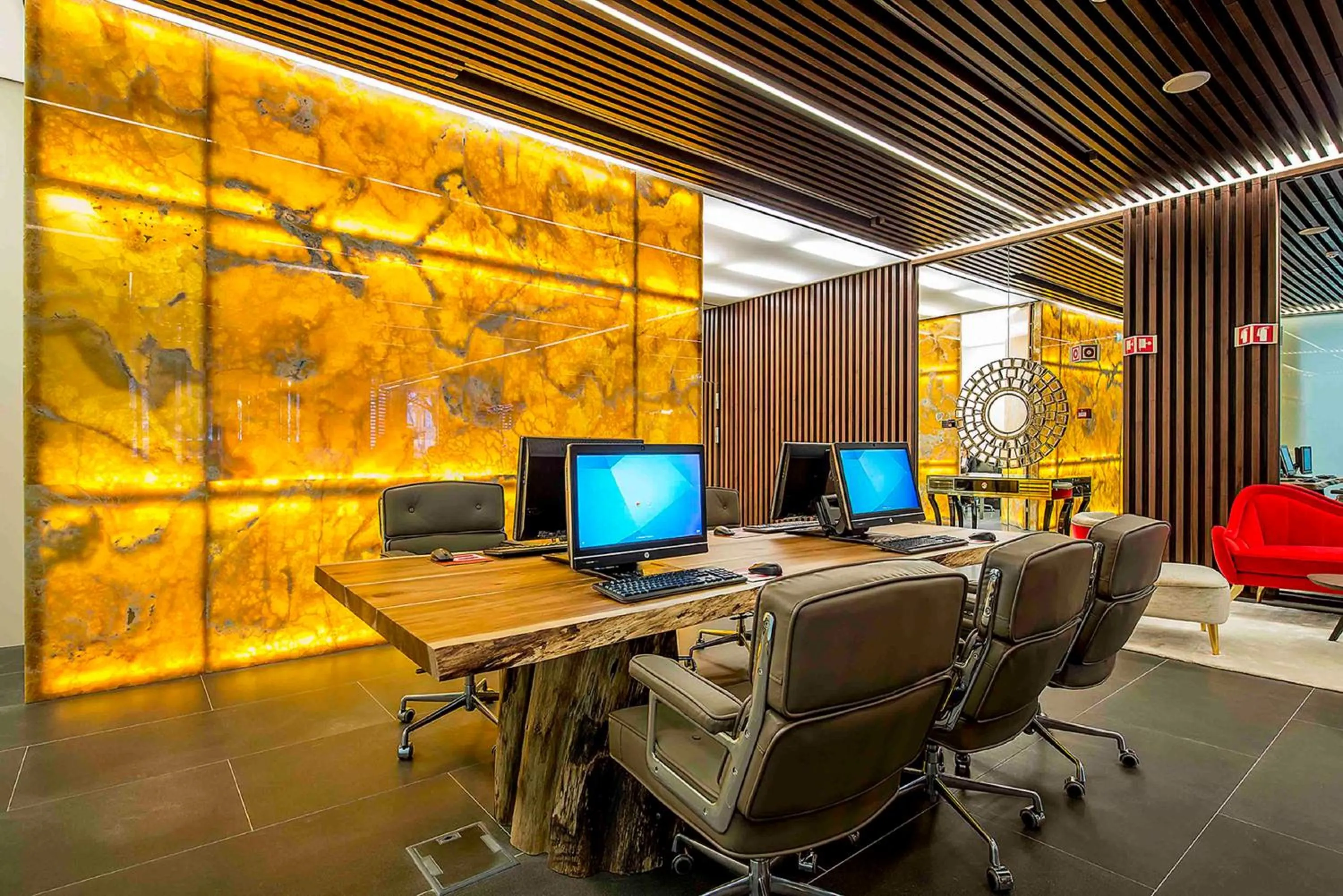 Seating area in BessaHotel Liberdade