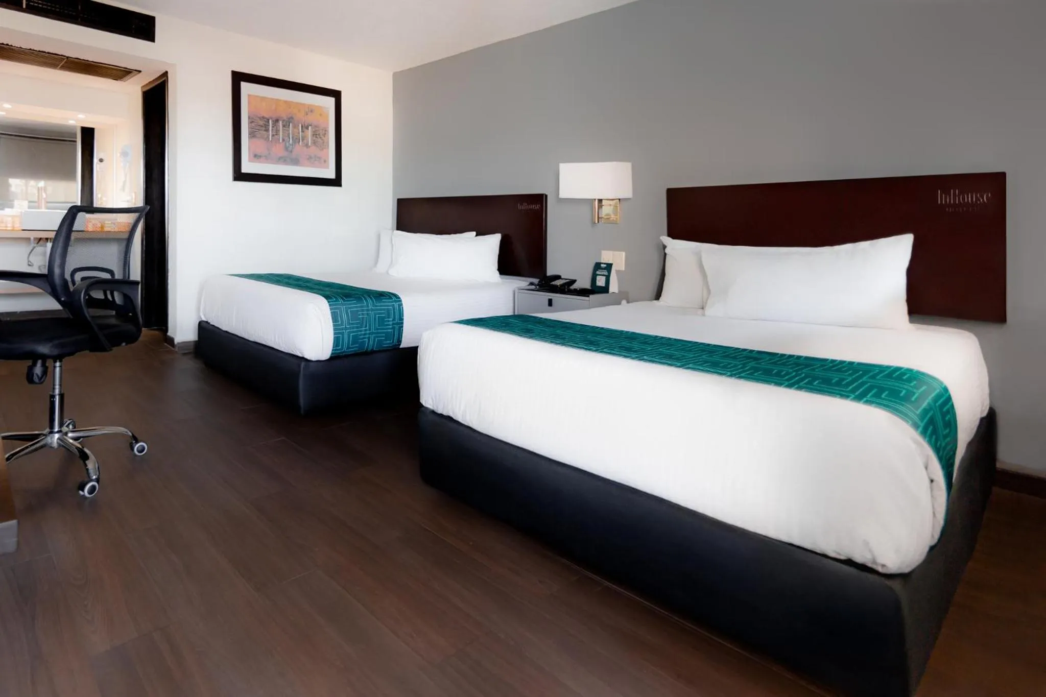 Bed in InHouse Hotel Obregón