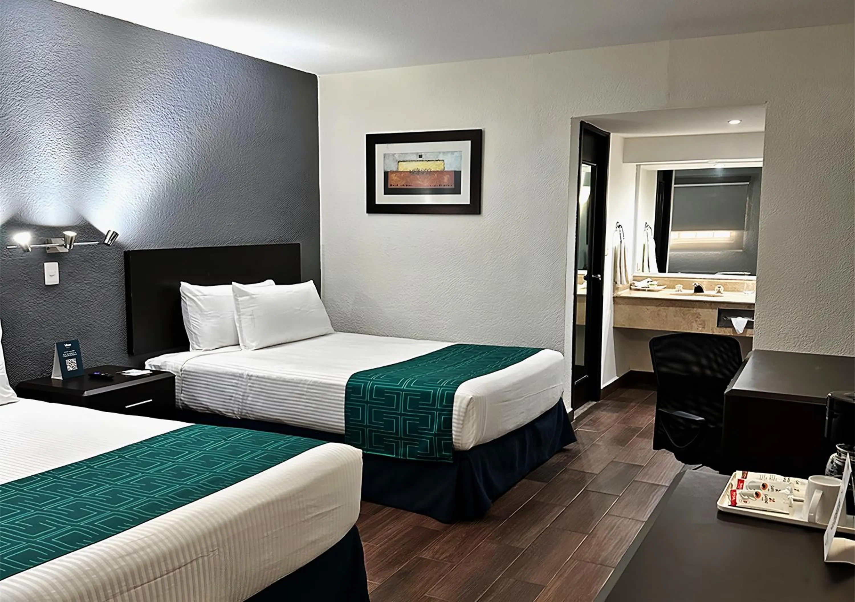 Bed in InHouse Hotel Obregón