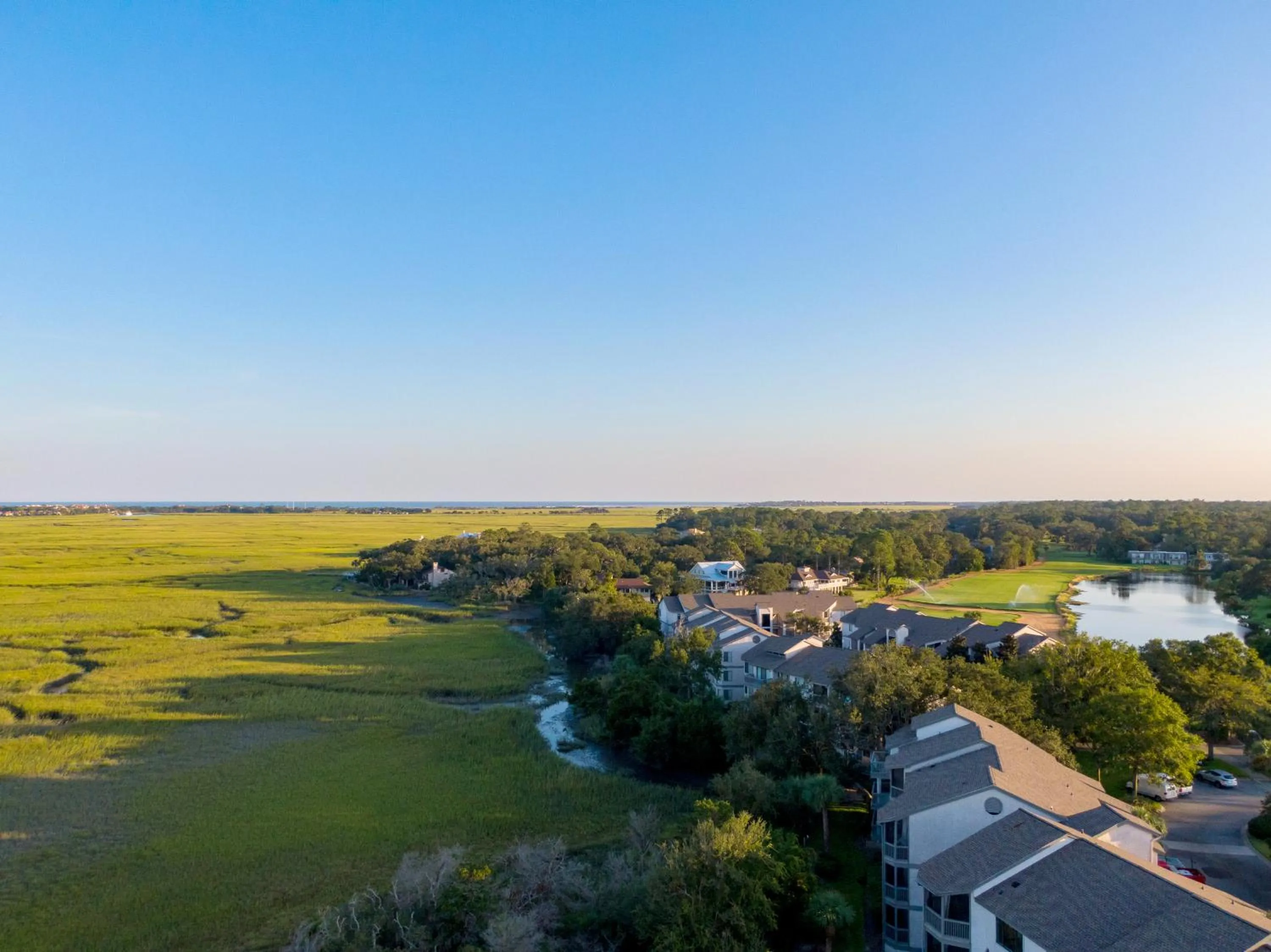 Bird's eye view in Sea Palms Resort