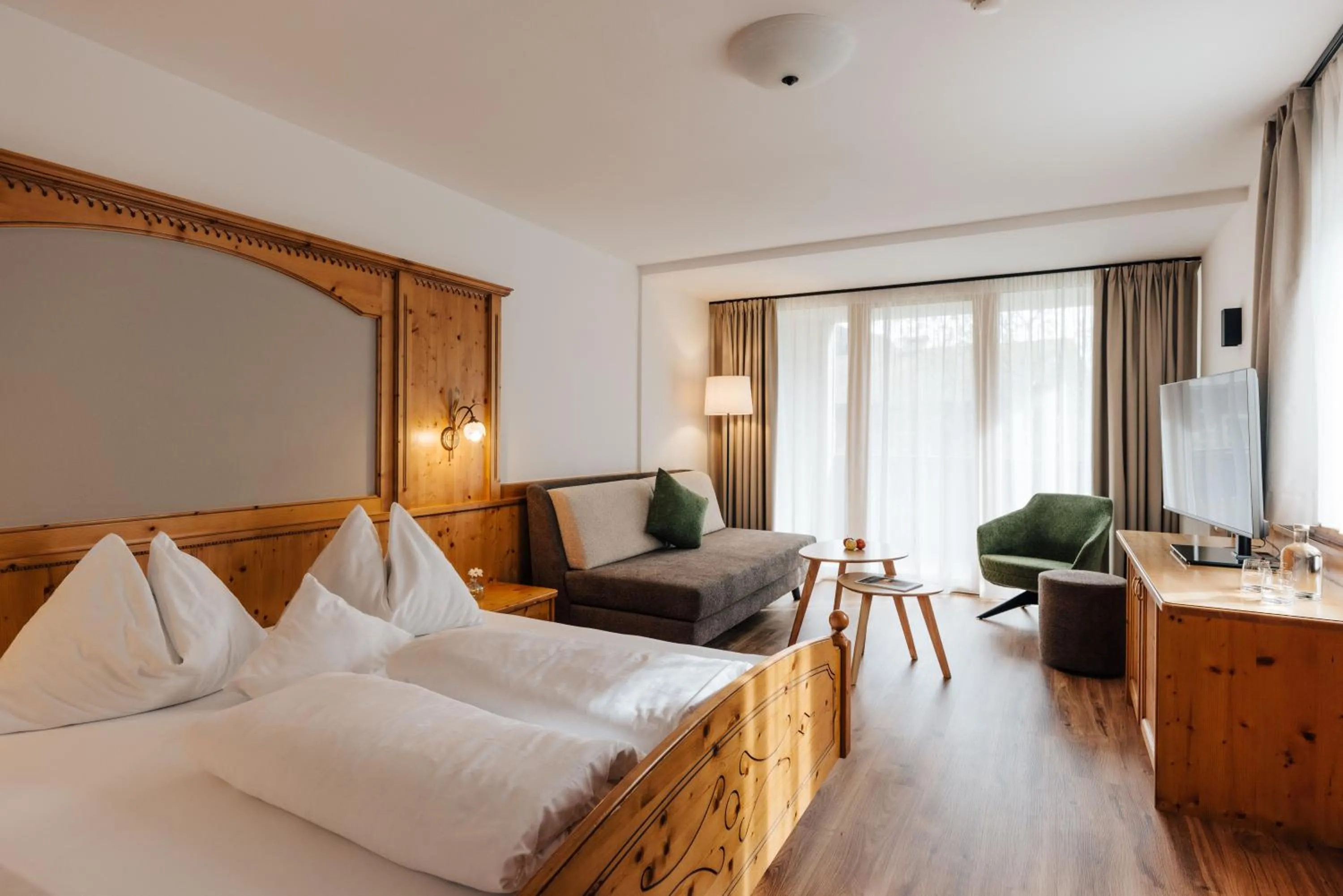 Bed in Hotel Jager Hans