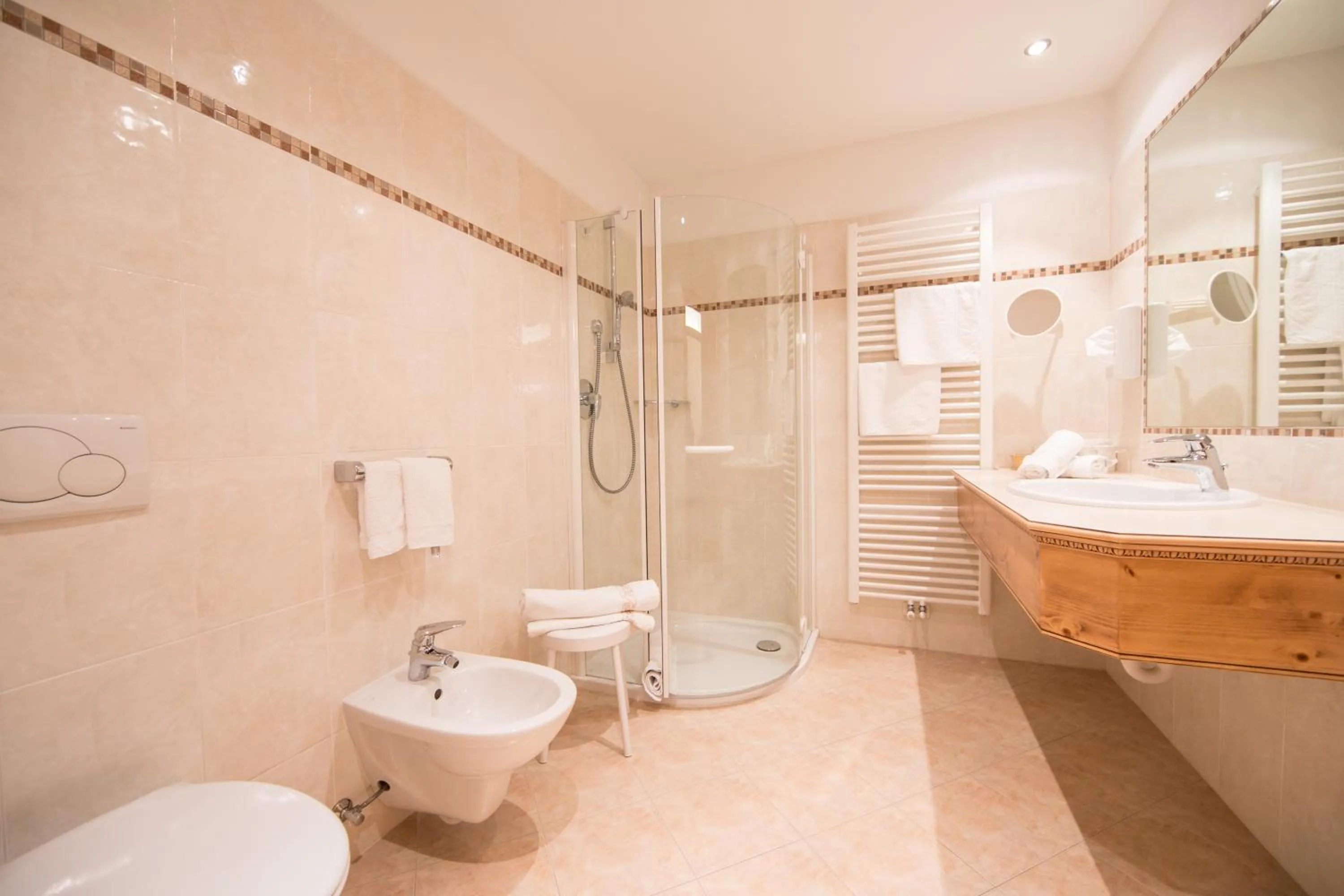 Bathroom in Hotel Jager Hans