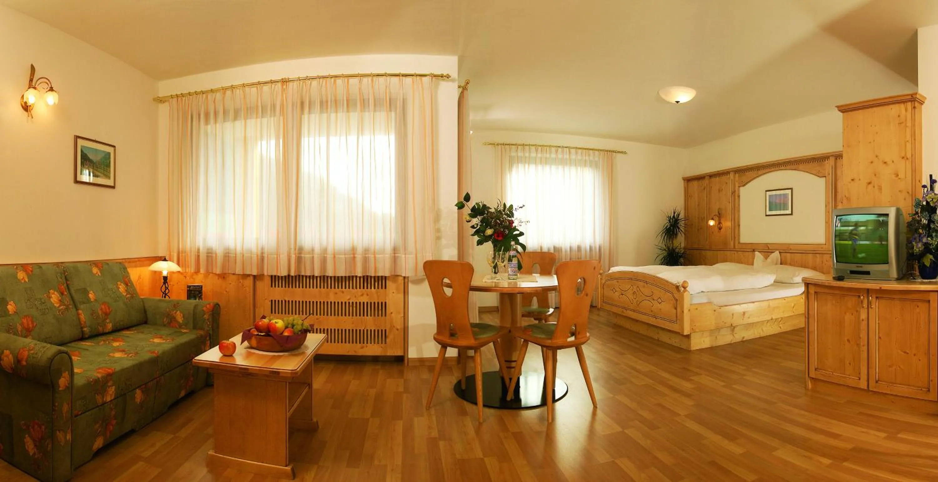 Seating area, Bed in Hotel Jager Hans