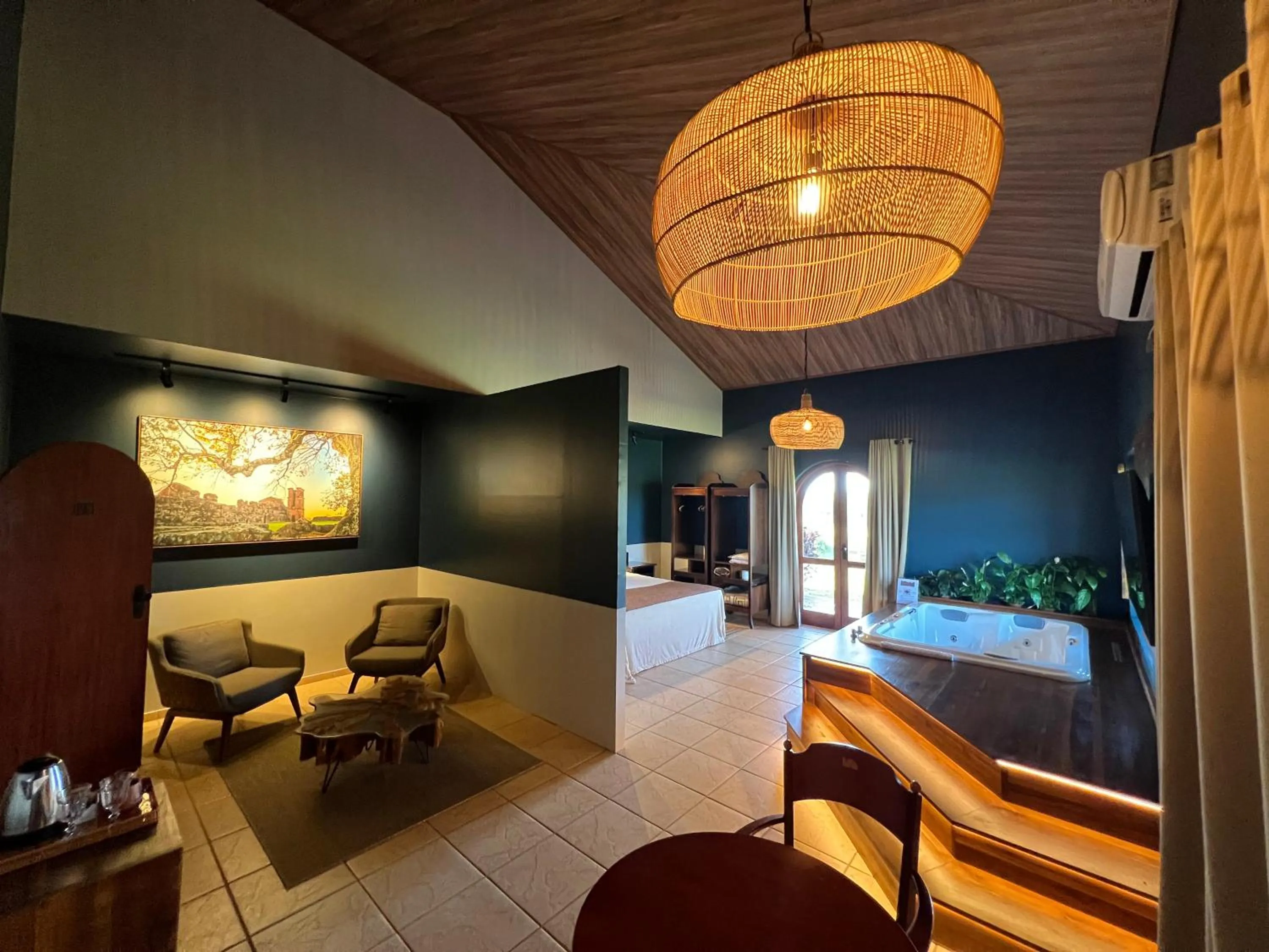 Bedroom in Tenondé Park Hotel