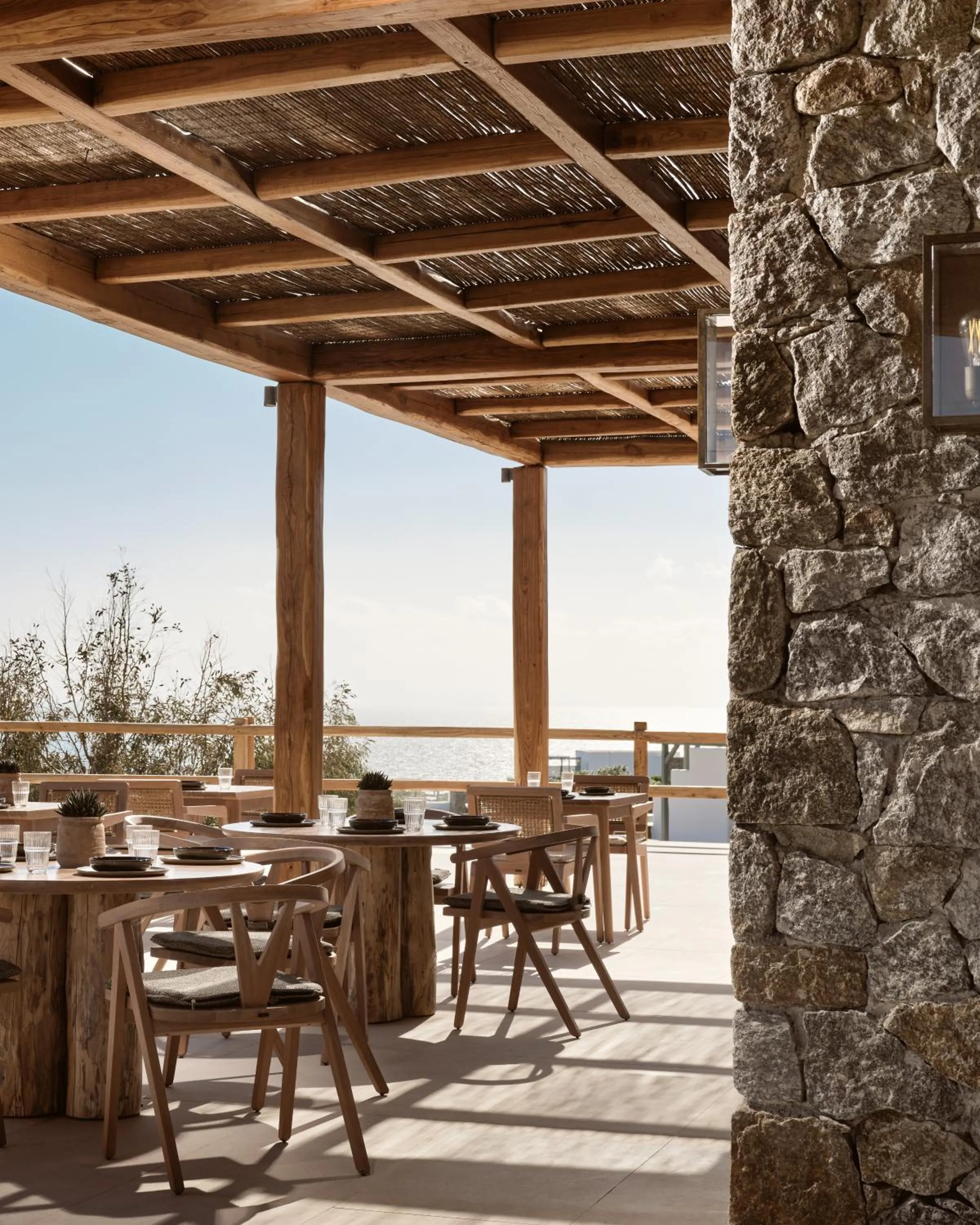 Restaurant/places to eat in Anemelia Hotel Mykonos