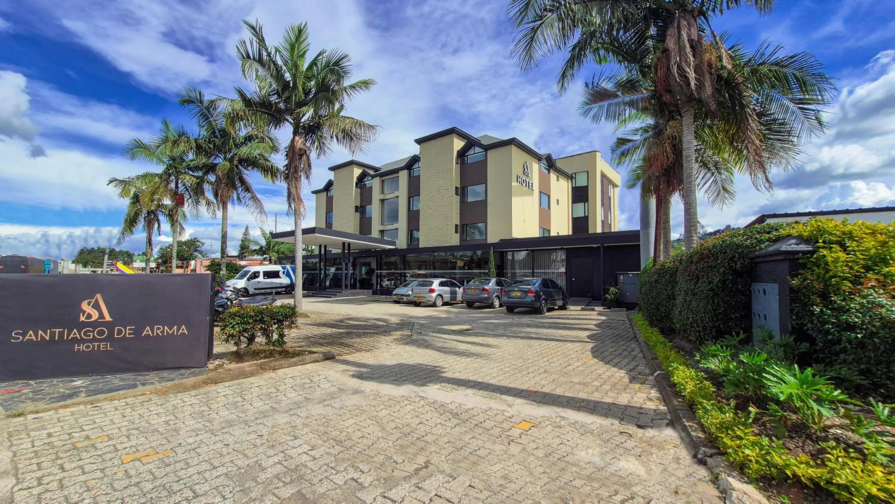 Property building in Hotel Santiago de Arma