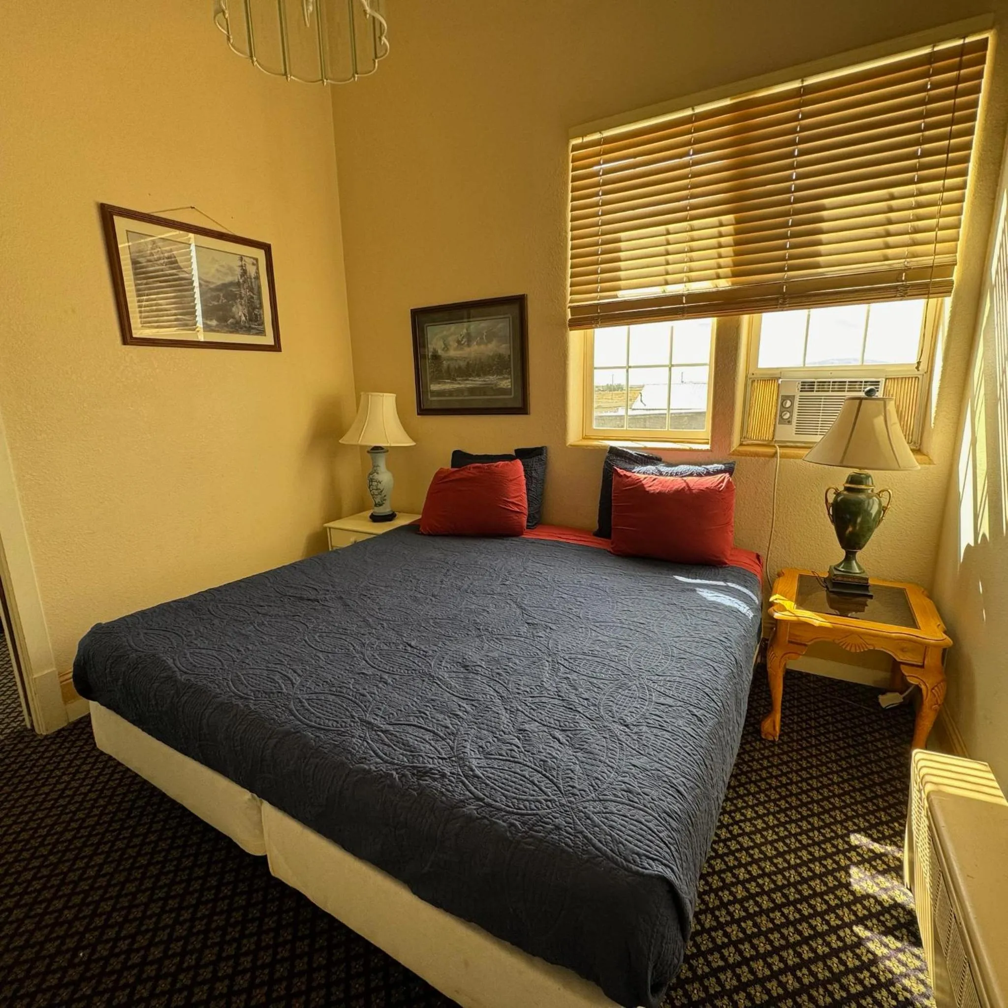 Bed in Steam Train Hotel