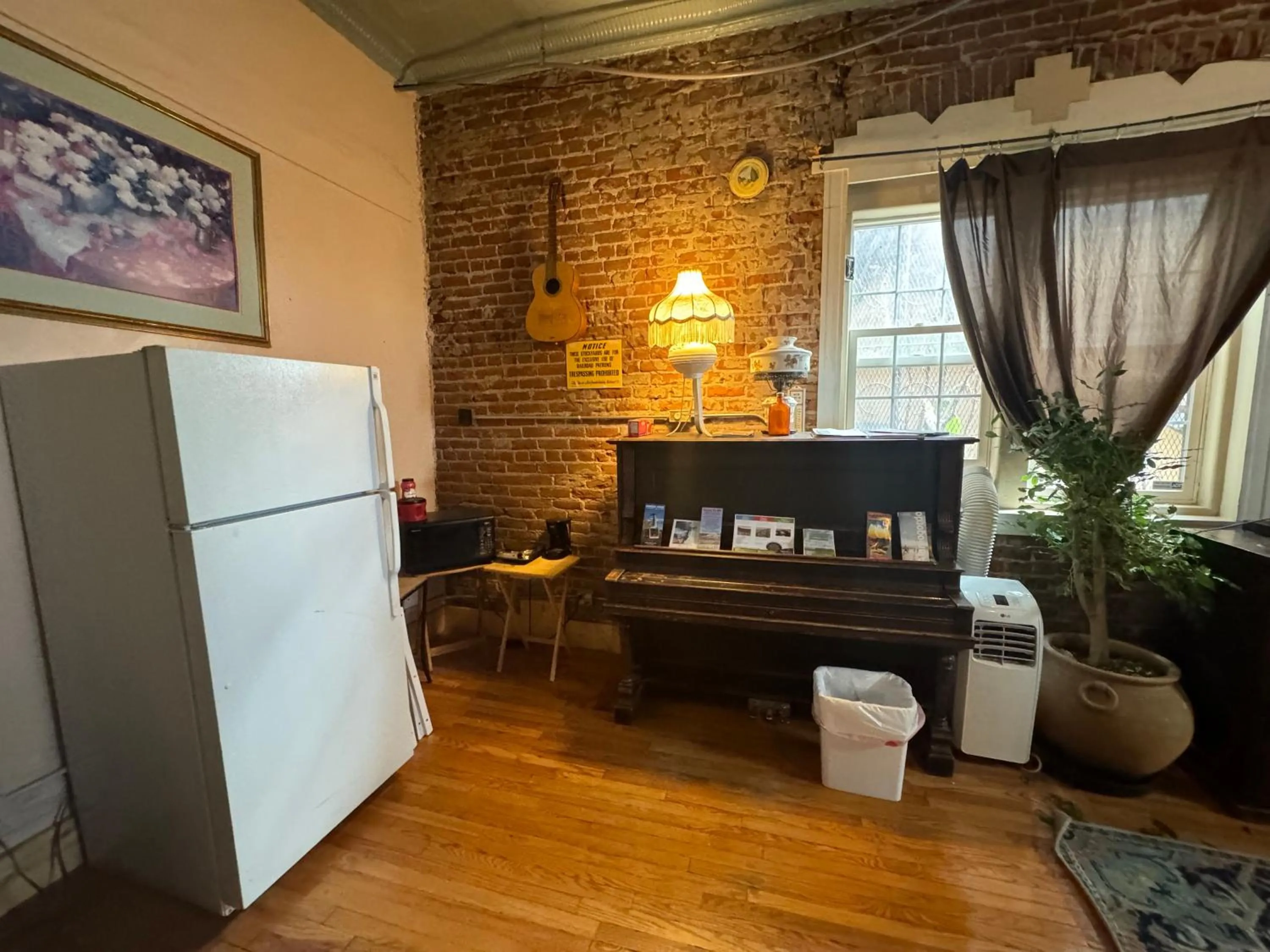 Bedroom in Steam Train Hotel