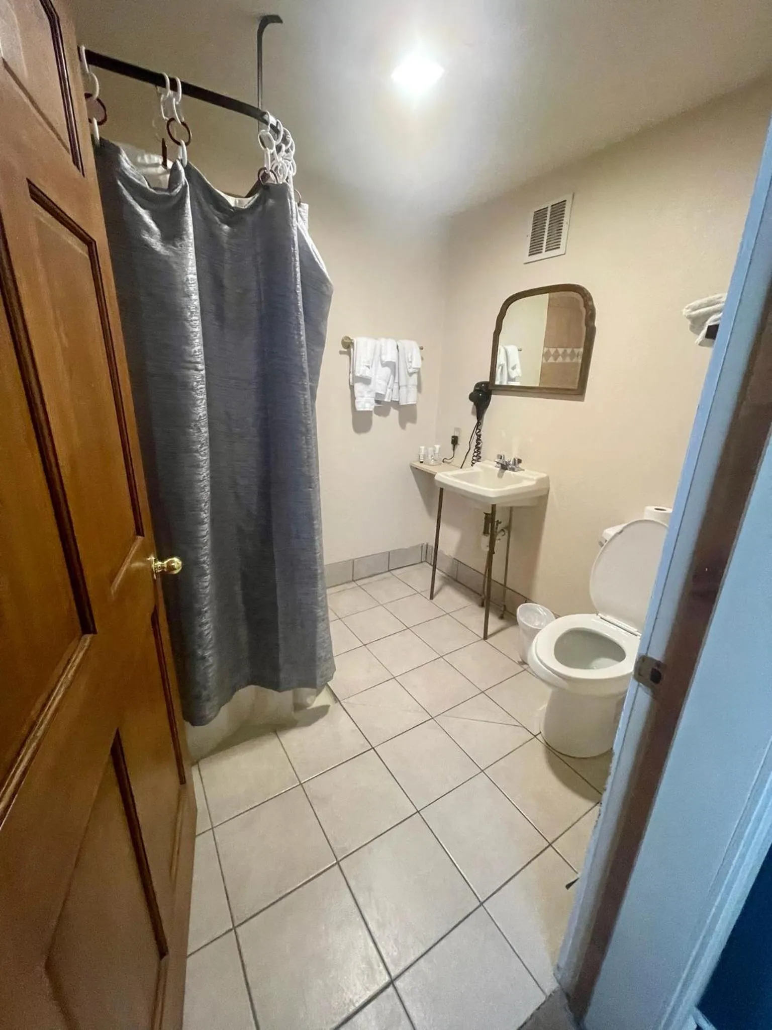 Bathroom in Steam Train Hotel